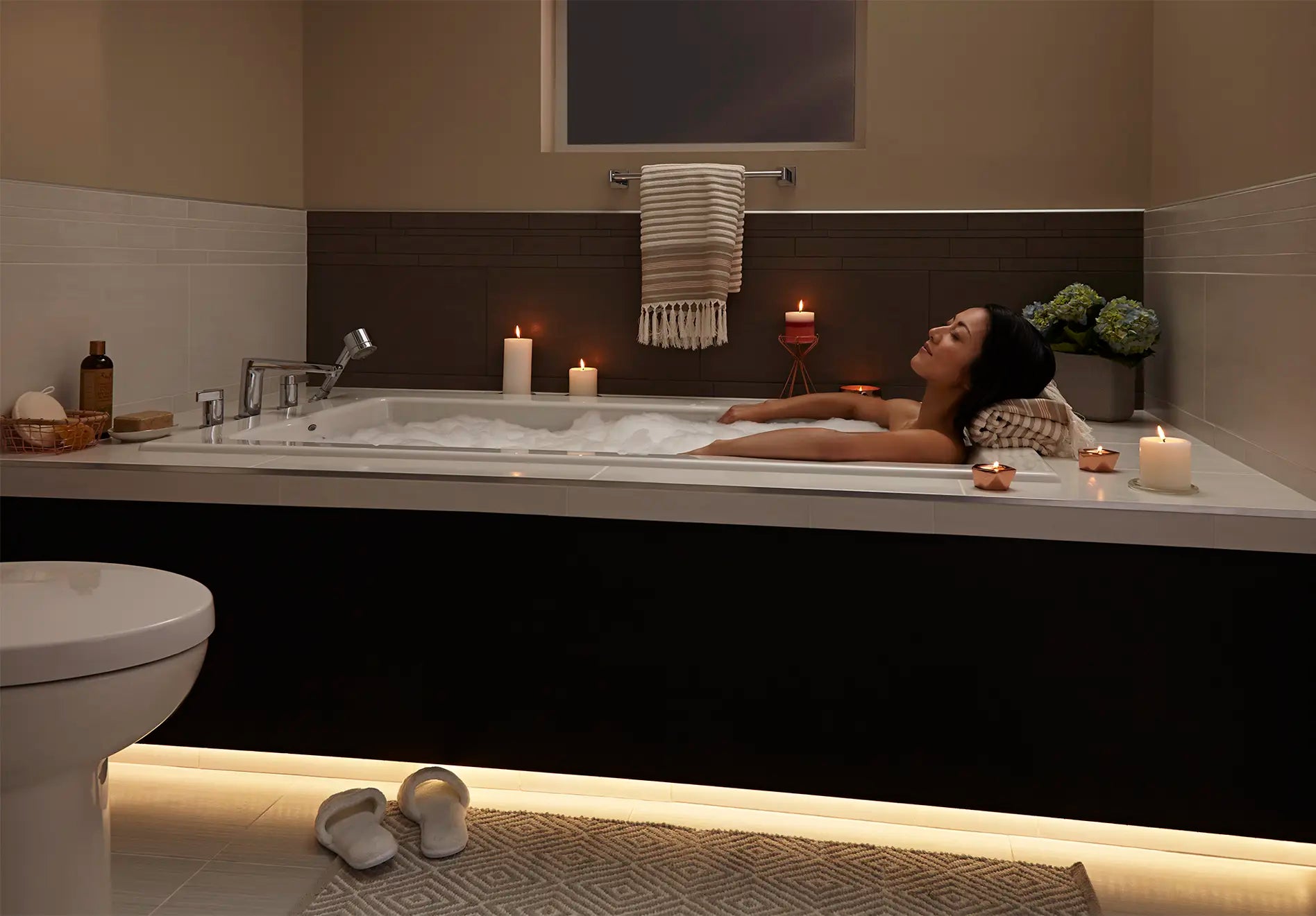 Studio Deck-Mount Bathtub Faucet