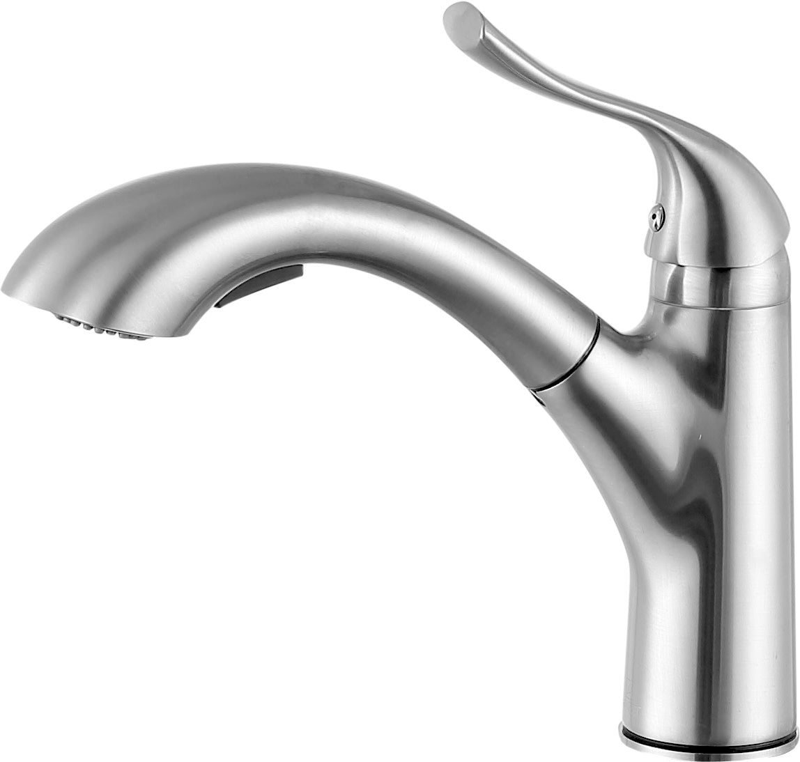 Di Piazza Single-Handle Pull-Out Sprayer Kitchen Faucet in Brushed Nickel — image 1