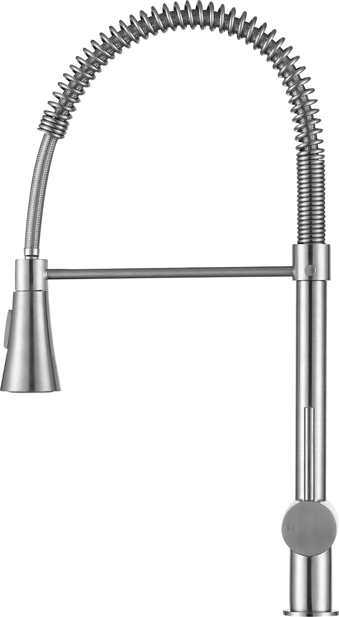 ANZZI Carriage Elegant Kitchen Faucet, Single Handle Control, High-Arc Spout (7.09" H), 1.8 GPM WaterSense Certified, Rhino Alloy Solid Brass, Various Finishes — thumbnail 2