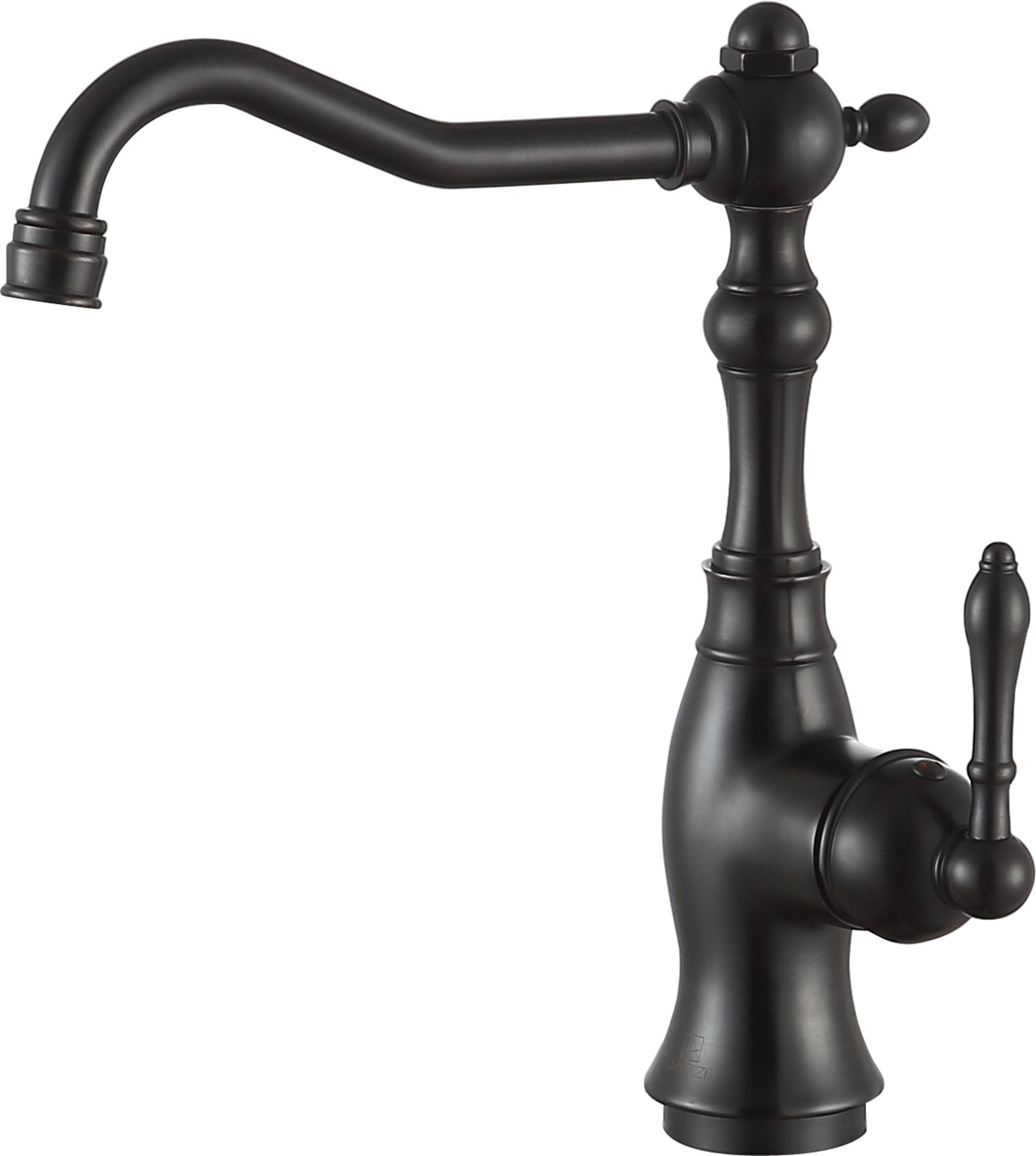 Highland Single-Handle Standard Kitchen Faucet with Side Sprayer in Oil Rubbed Bronze — thumbnail 3