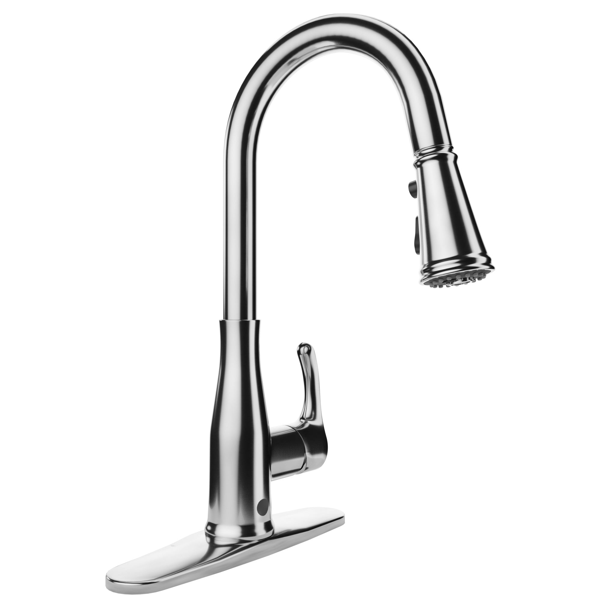 Sifo Hands Free Touchless 1-Handle Pull-Down Sprayer Kitchen Faucet with Motion Sense and Fan Sprayer — image 1