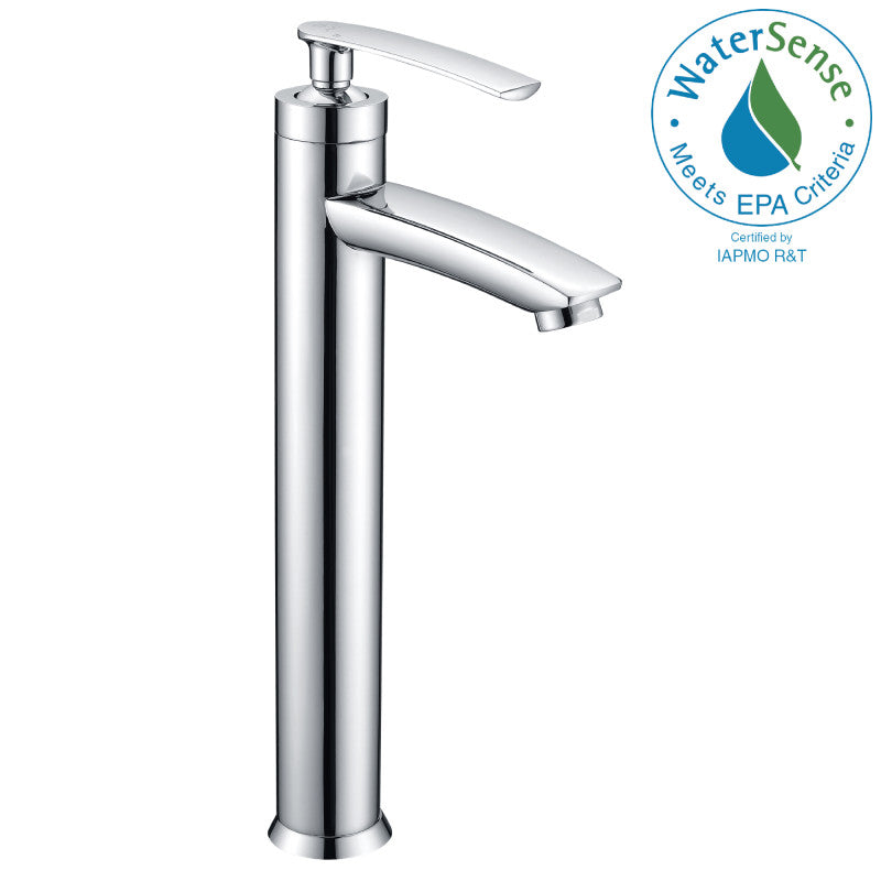 Fifth Single Hole Single-Handle Bathroom Faucet in Polished Chrome
