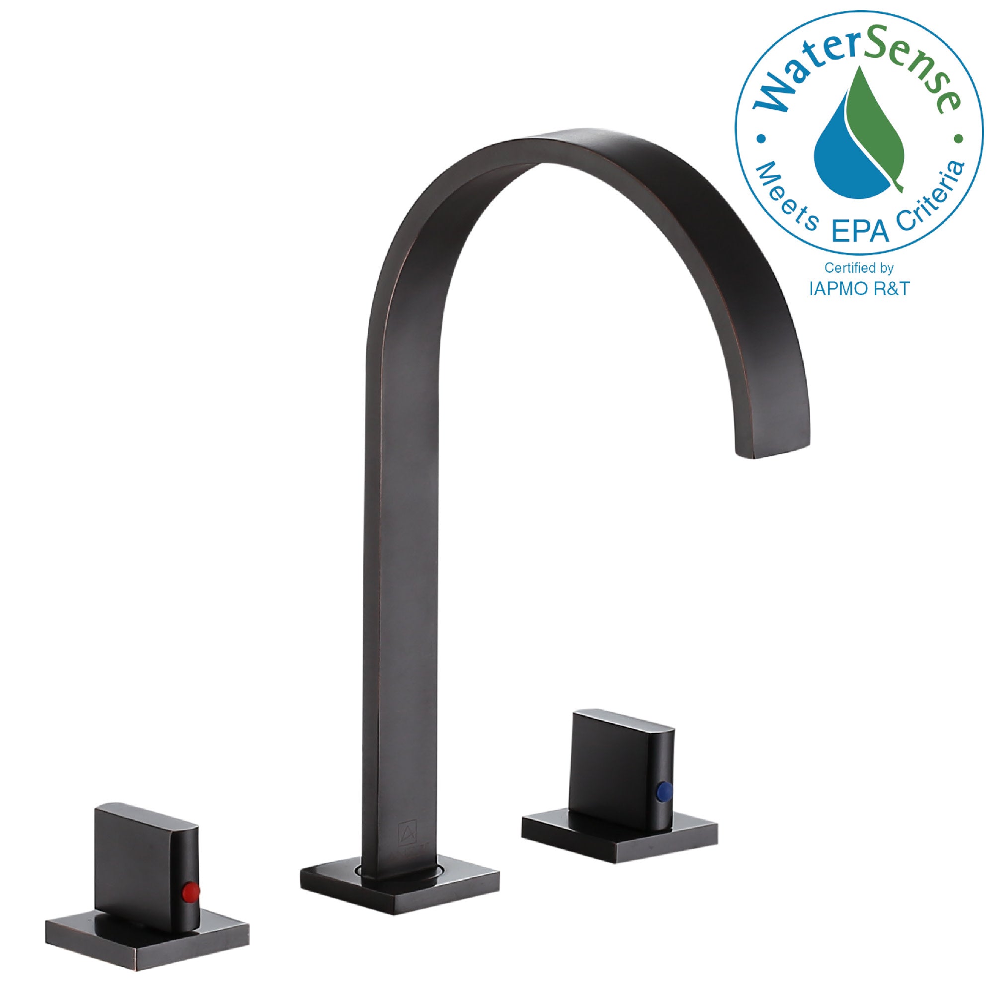 Sabre 8 in. Widespread 2-Handle Bathroom Faucet in Oil Rubbed Bronze — thumbnail 2