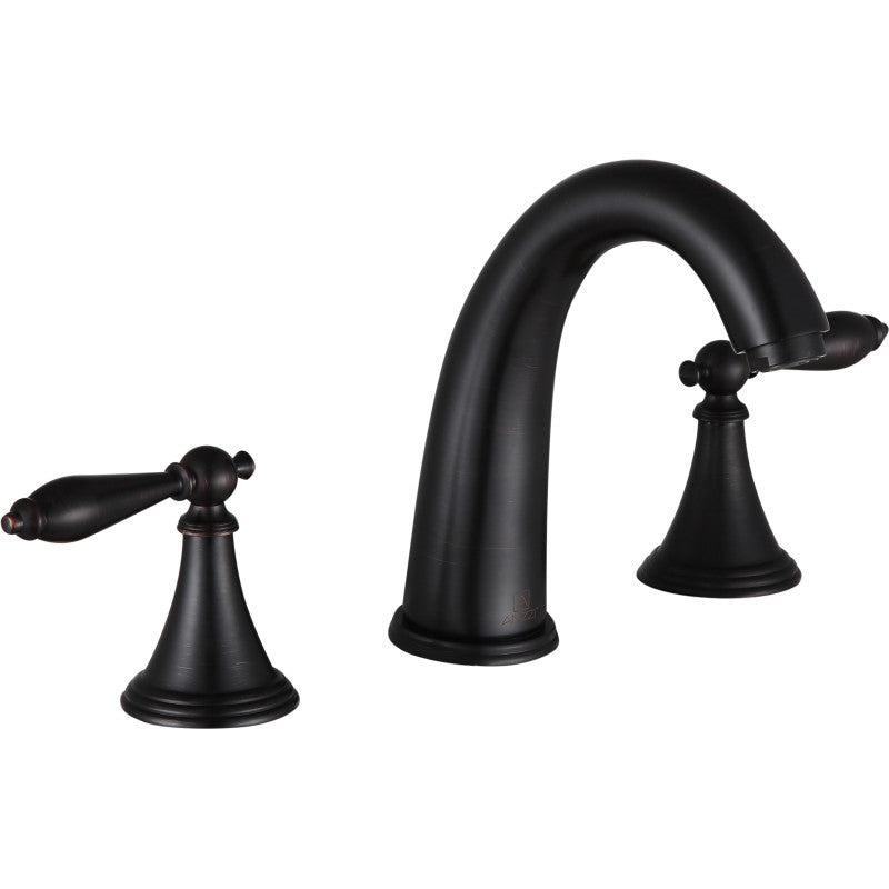 Queen 8 in. Widespread 2-Handle Bathroom Faucet in Oil Rubbed Bronze