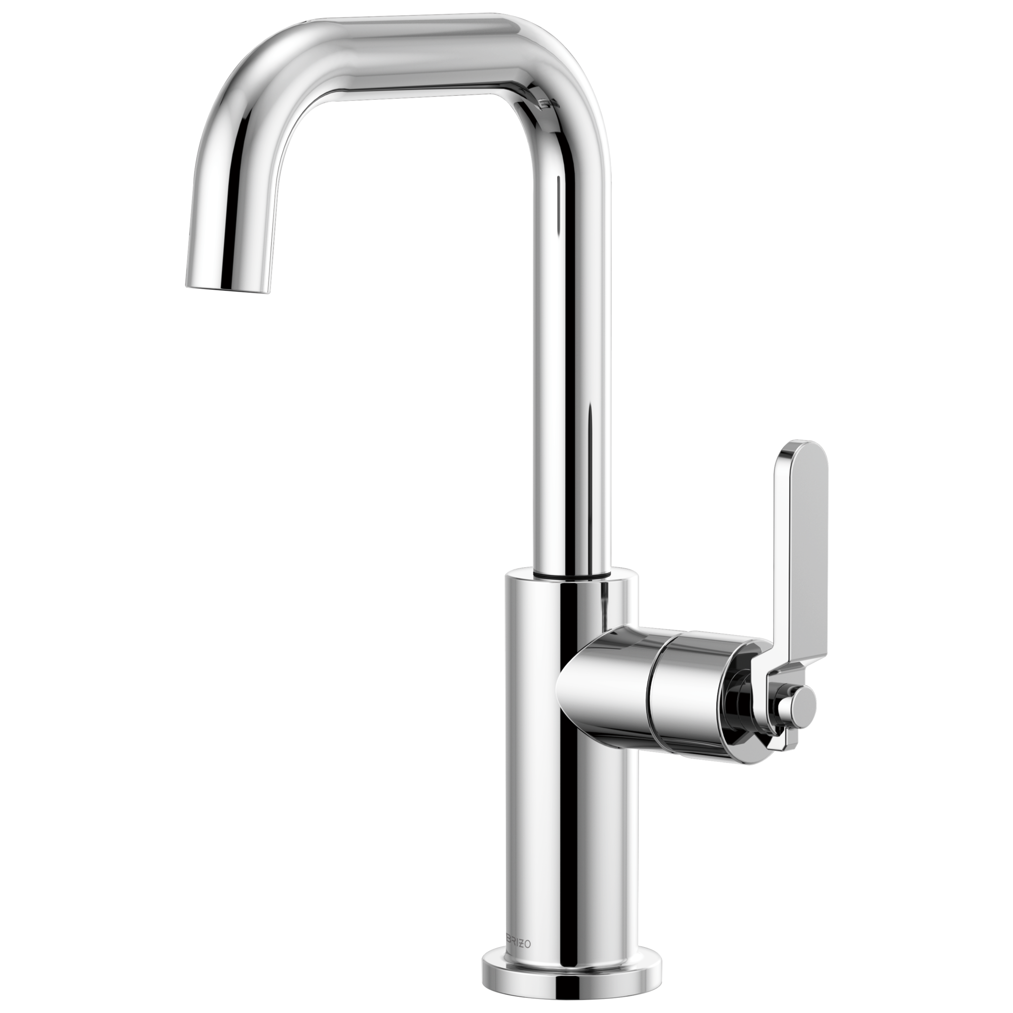 Litze Bar Faucet with Square Spout and Industrial Handle Kit — image 1