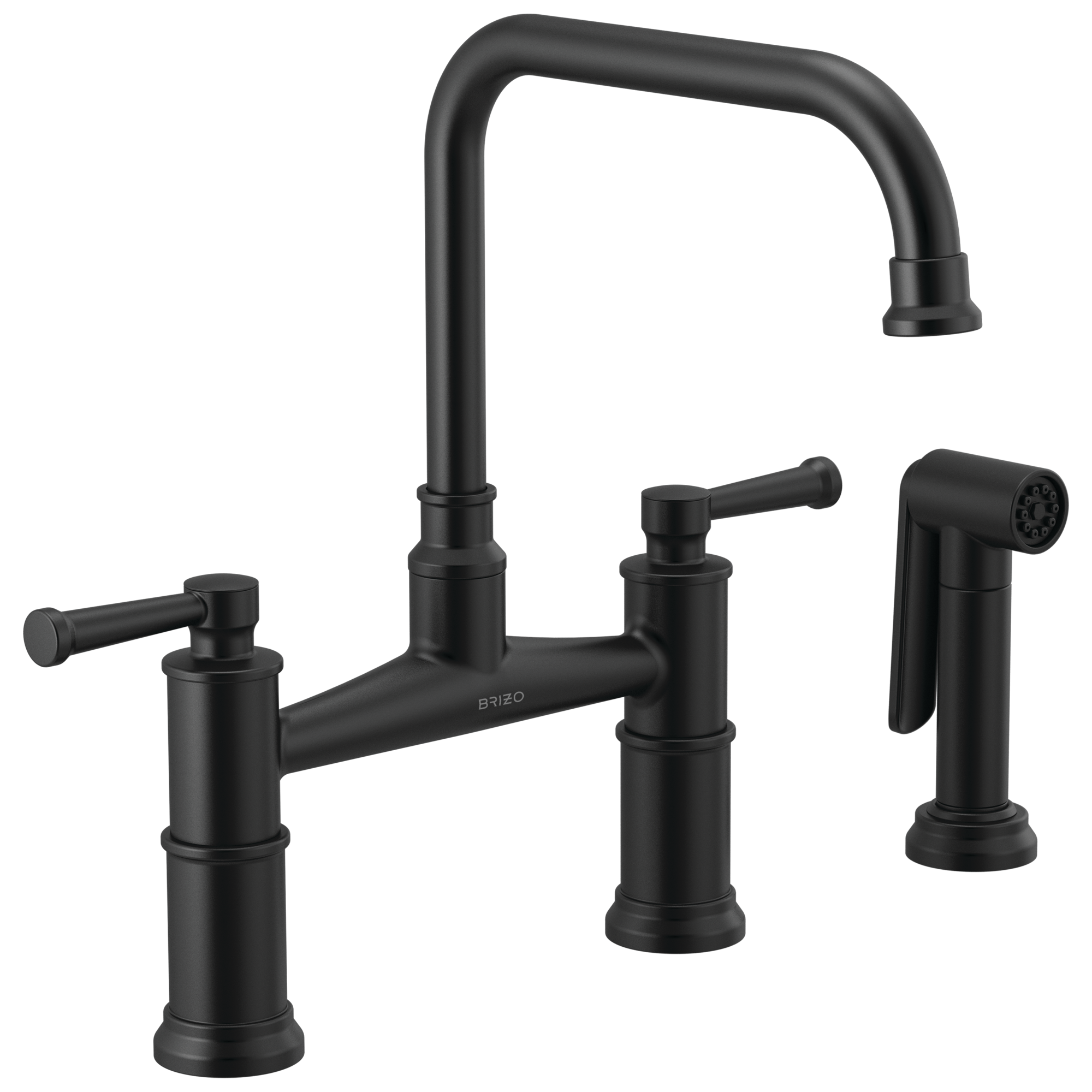 Artesso Bridge Faucet with Side Sprayer