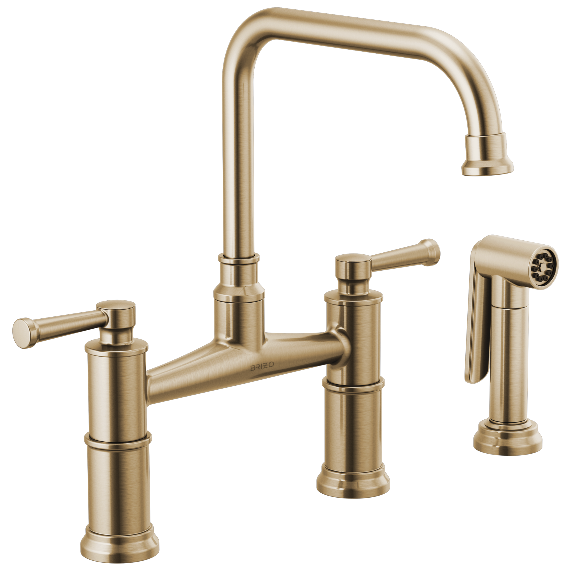 Artesso Bridge Faucet with Side Sprayer — image 1