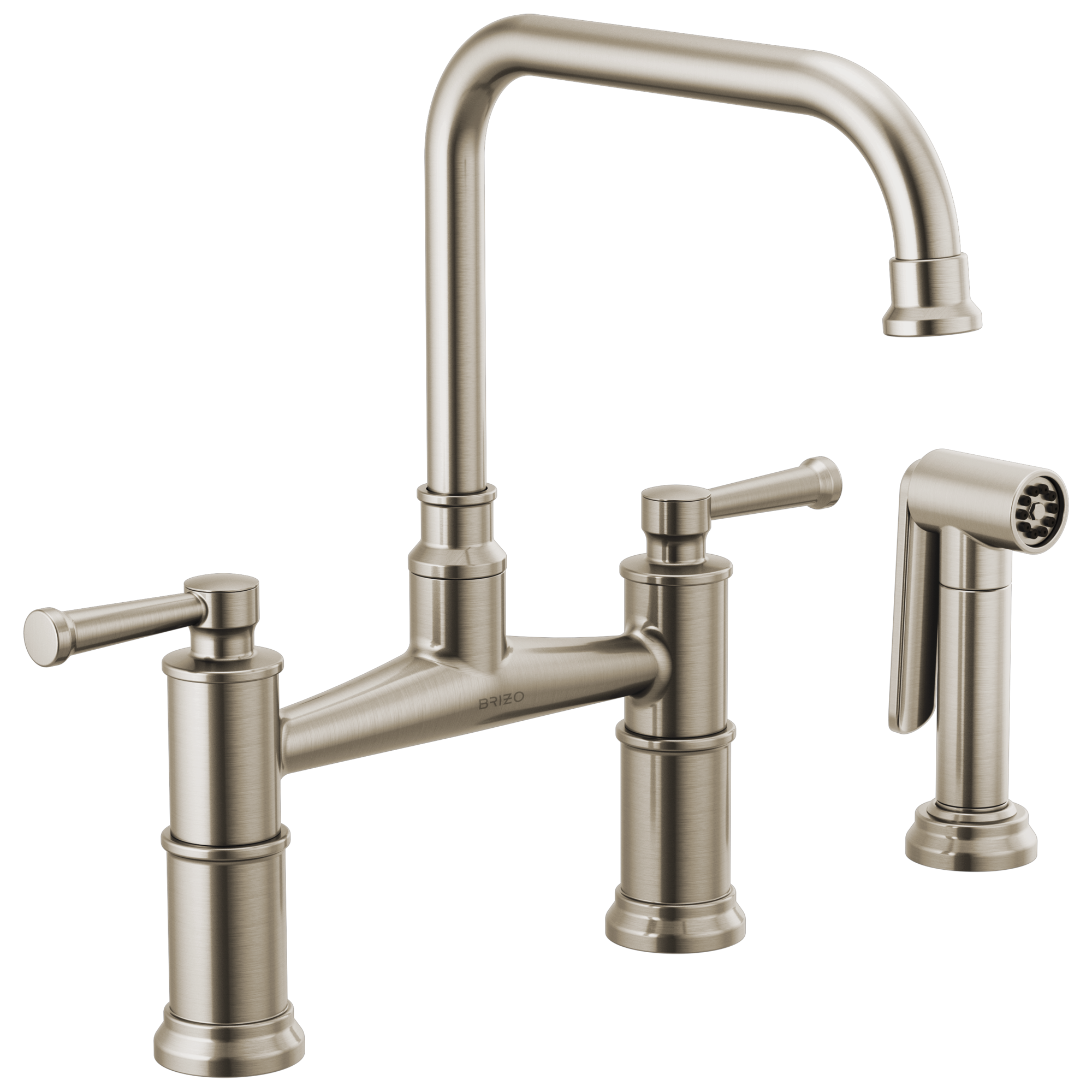 Artesso Bridge Faucet with Side Sprayer — image 1
