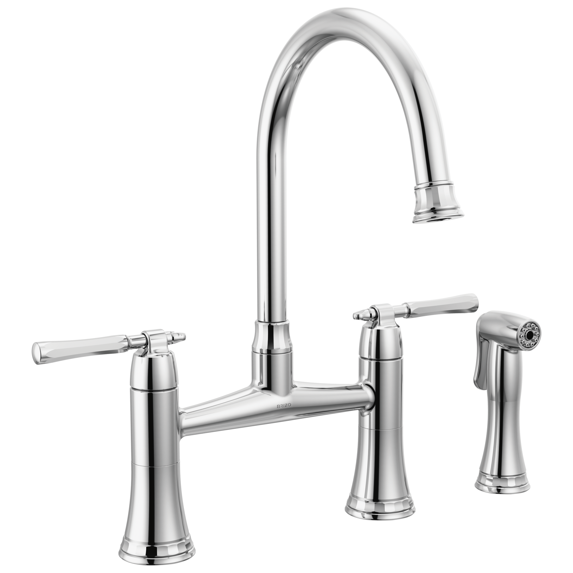 Tulham Bridge Kitchen Faucet with Side Sprayer