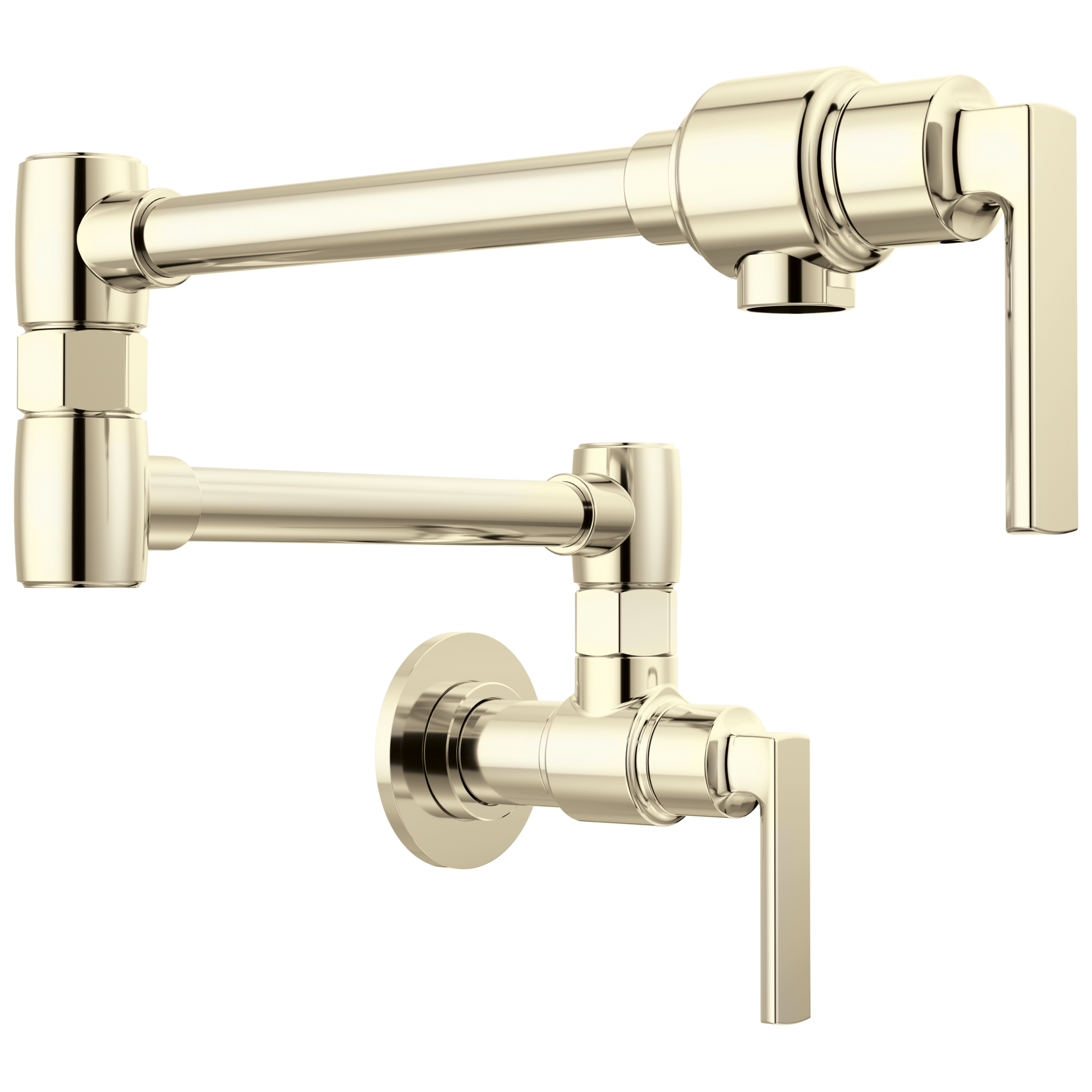 Kintsu Wall Mount Pot Filler with Lever Handle