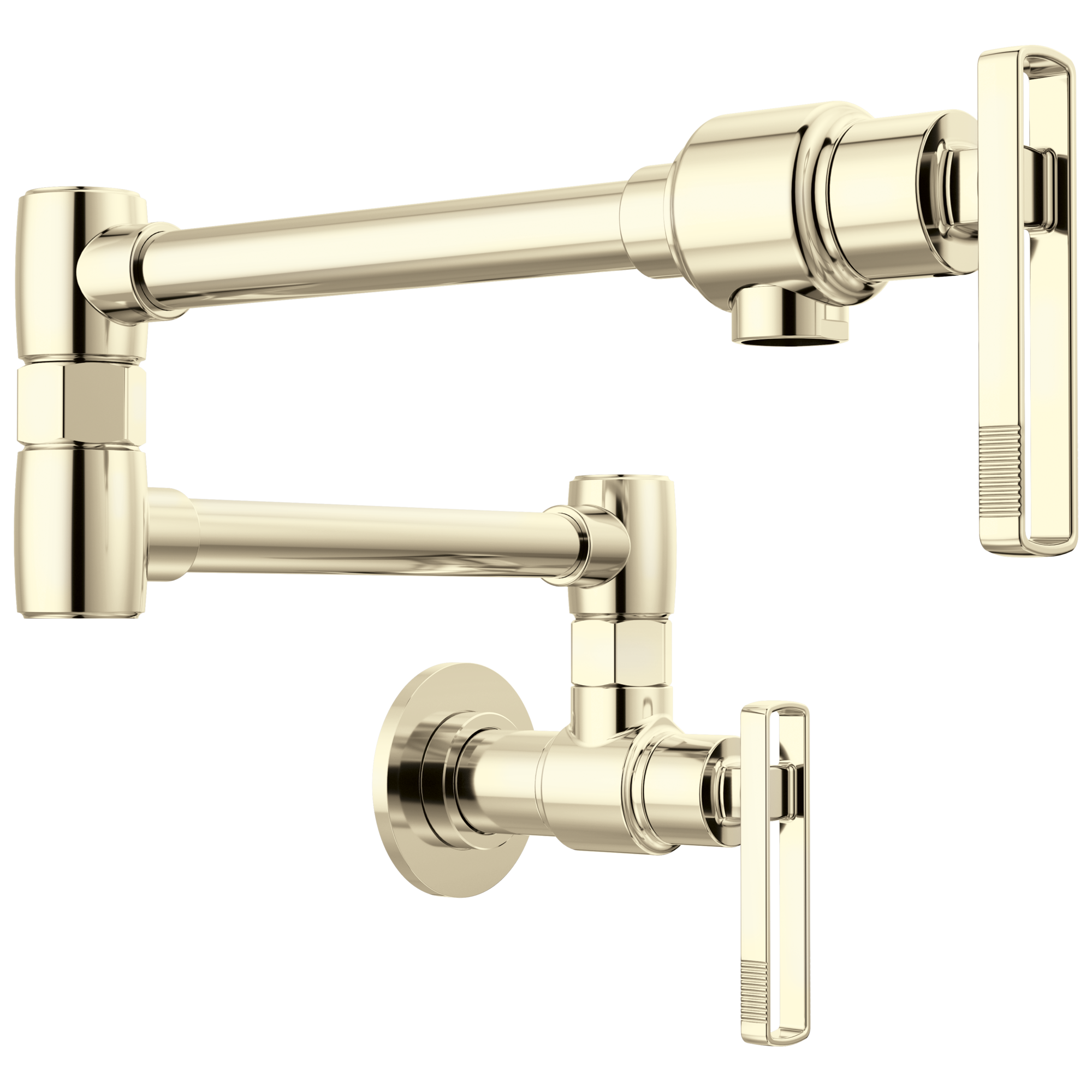 Kintsu Wall Mount Pot Filler with Knob Handle — image 1