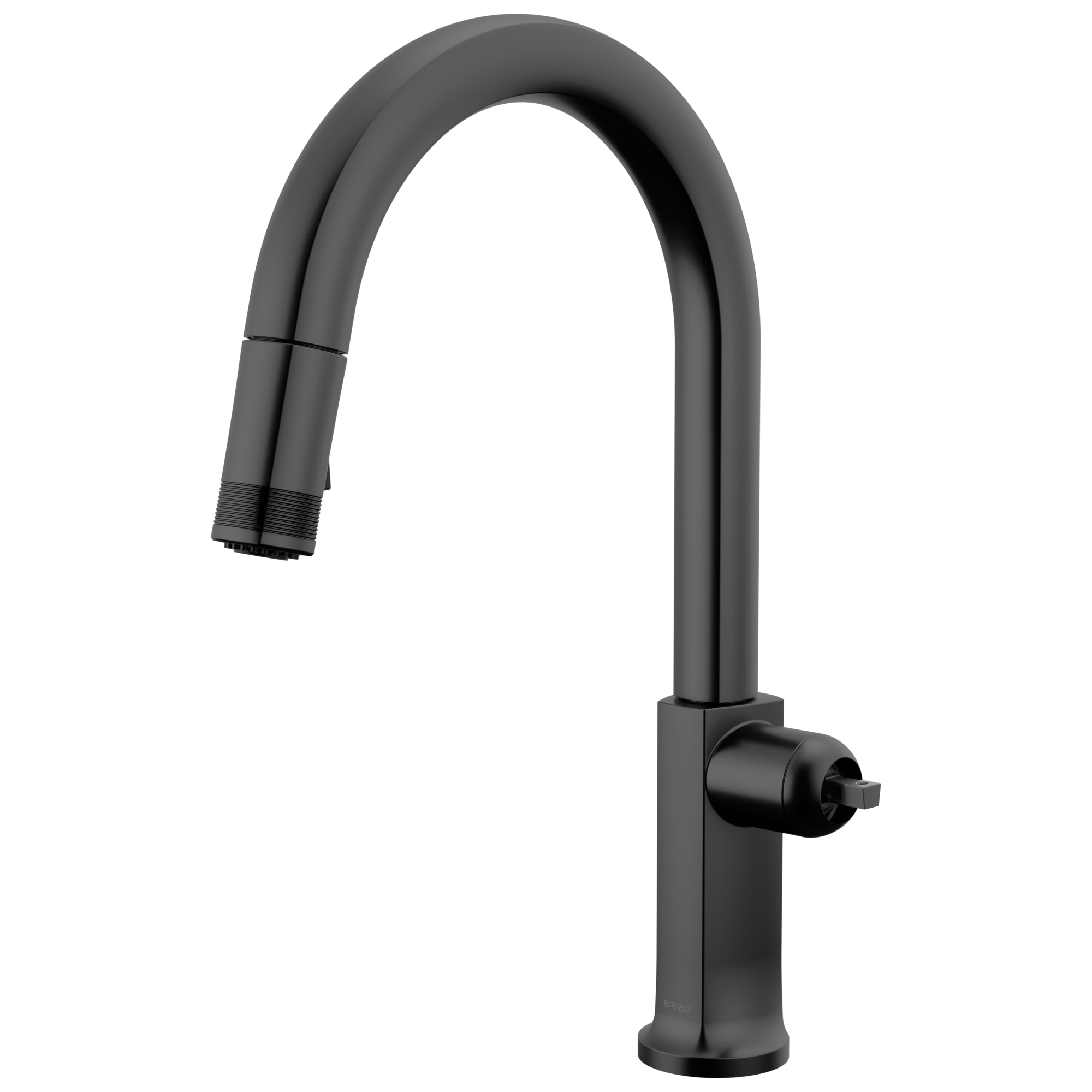 Kintsu Pull-Down Faucet with Arc Spout - Less Handle