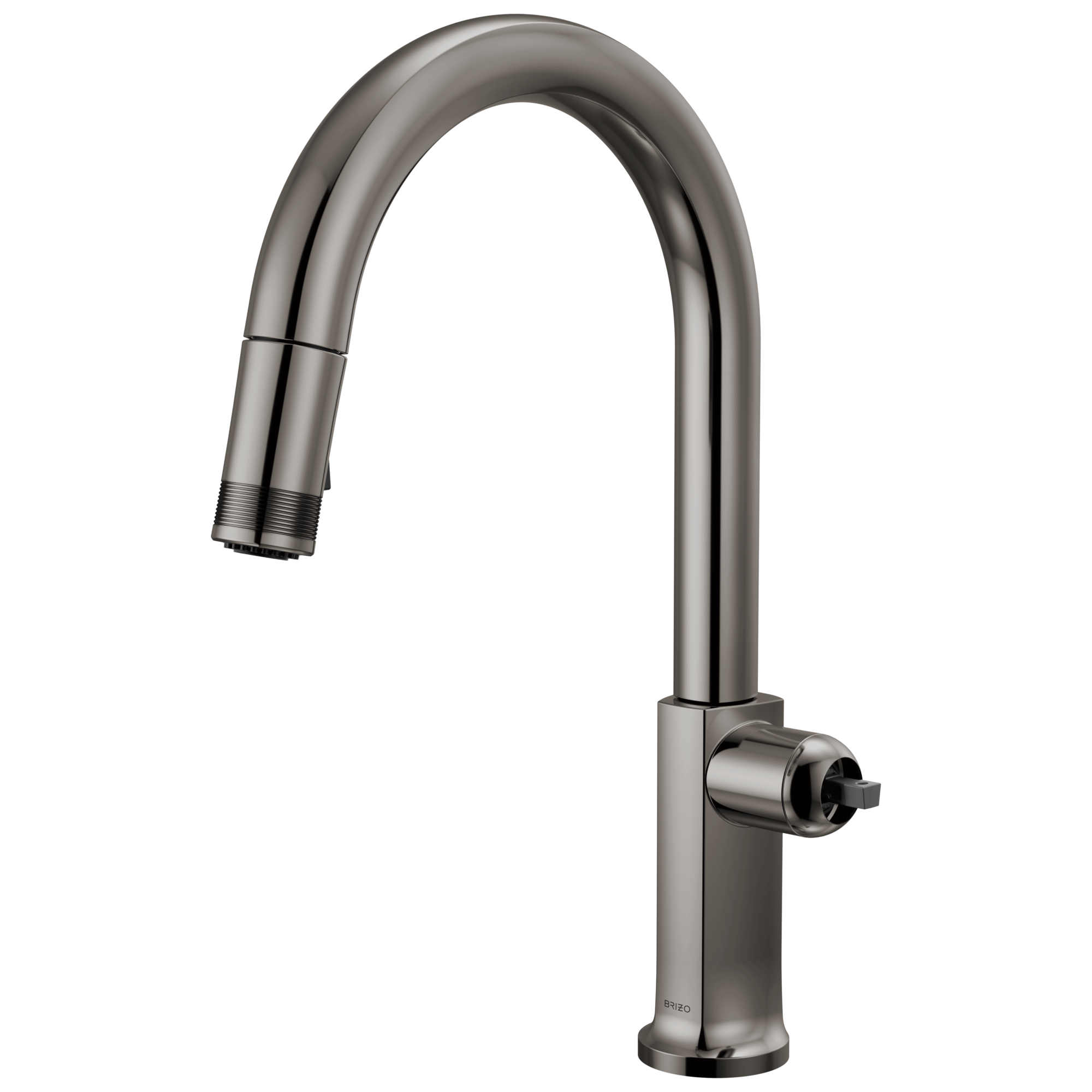 Kintsu Pull-Down Faucet with Arc Spout - Less Handle