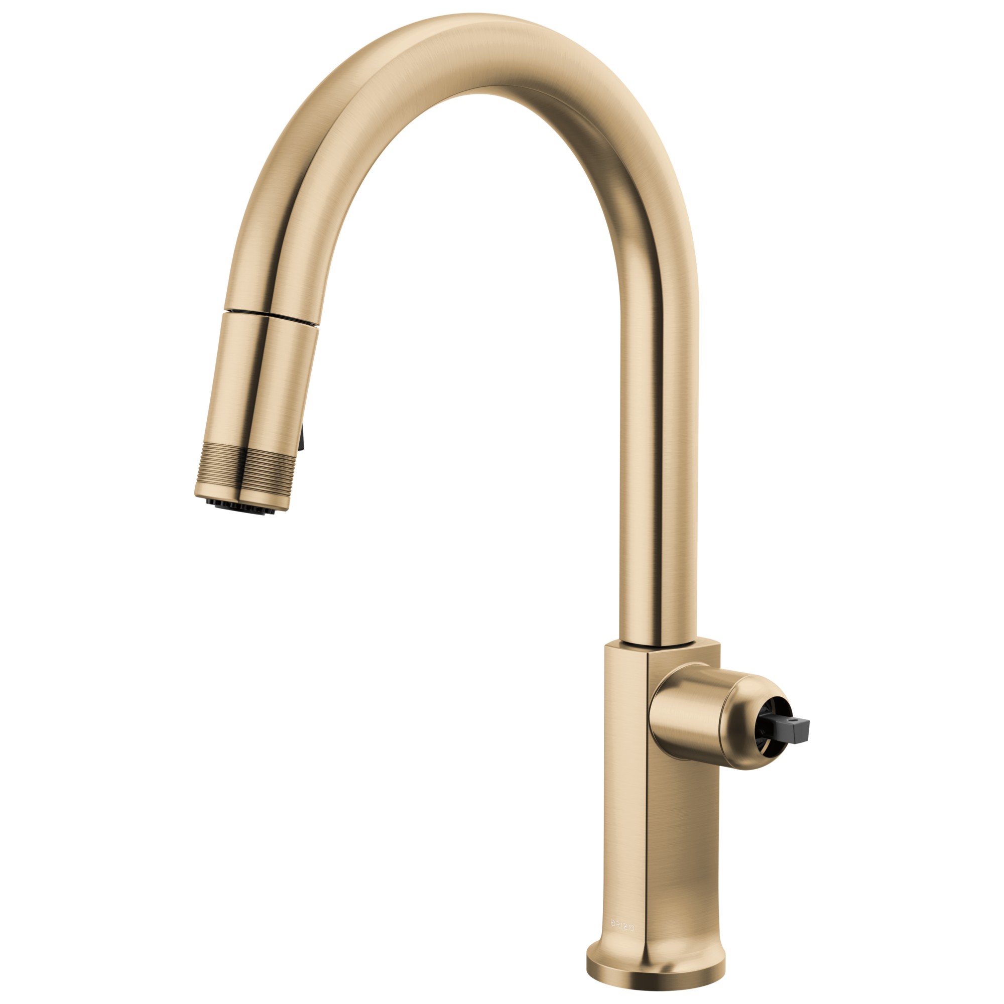Kintsu Pull-Down Faucet with Arc Spout - Less Handle
