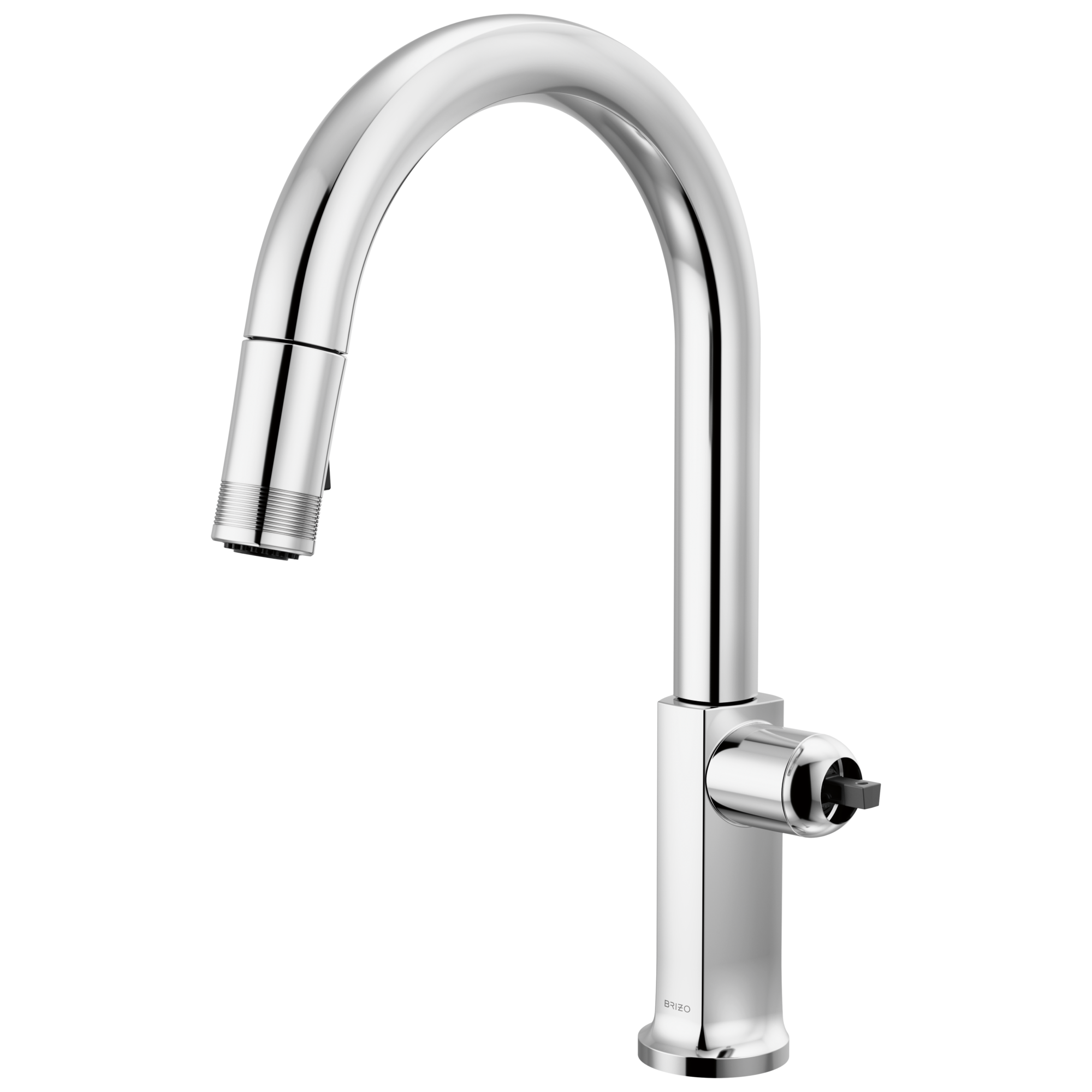 Kintsu Pull-Down Faucet with Arc Spout - Less Handle