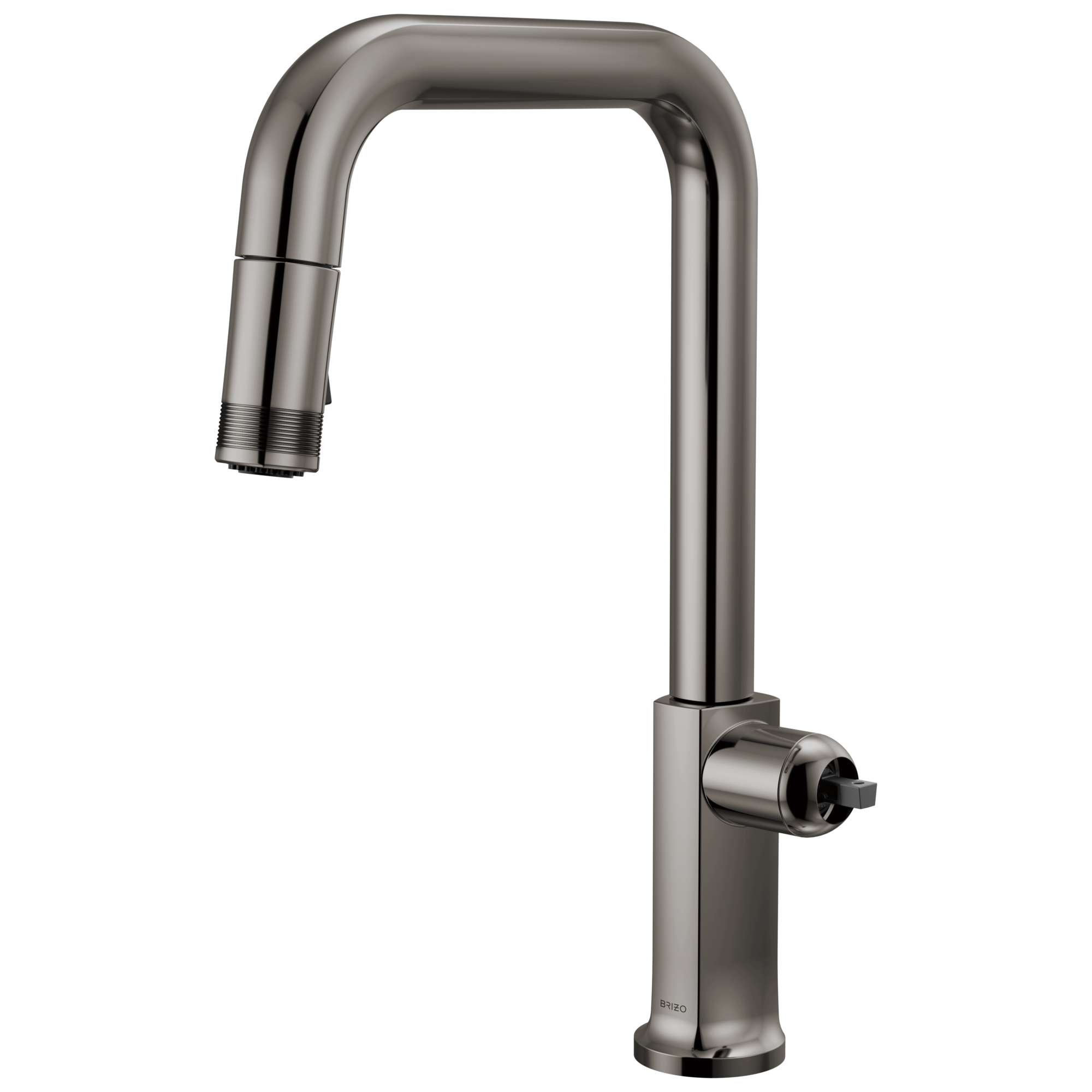 Kintsu Pull-Down Faucet with Square Spout - Less Handle