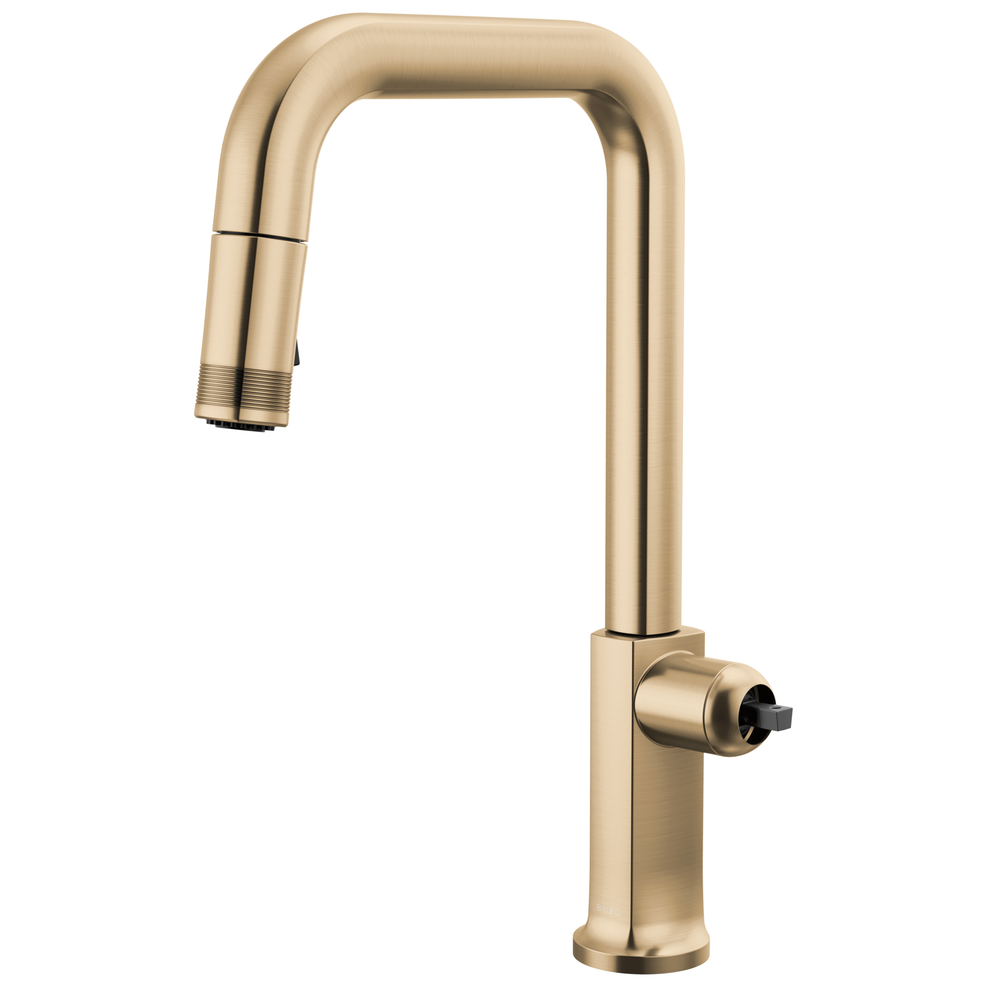 Kintsu Pull-Down Faucet with Square Spout - Less Handle