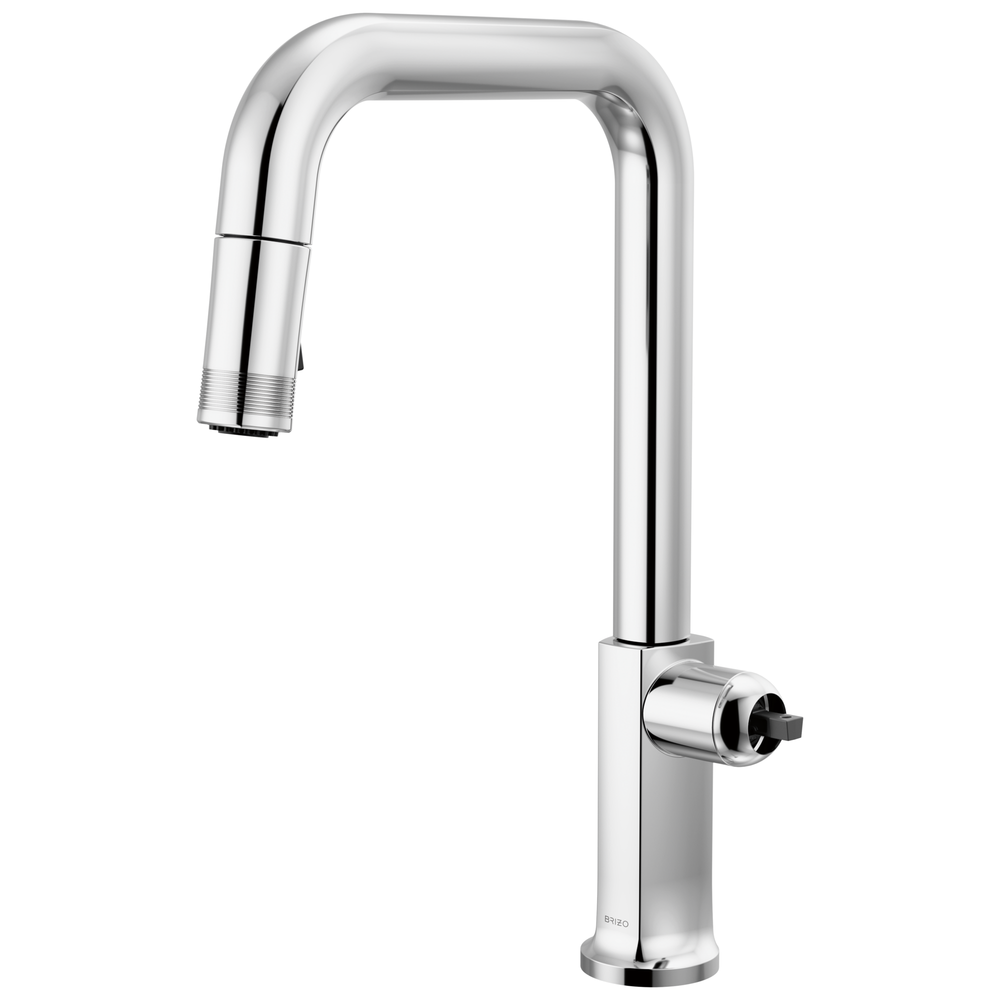 Kintsu Pull-Down Faucet with Square Spout - Less Handle