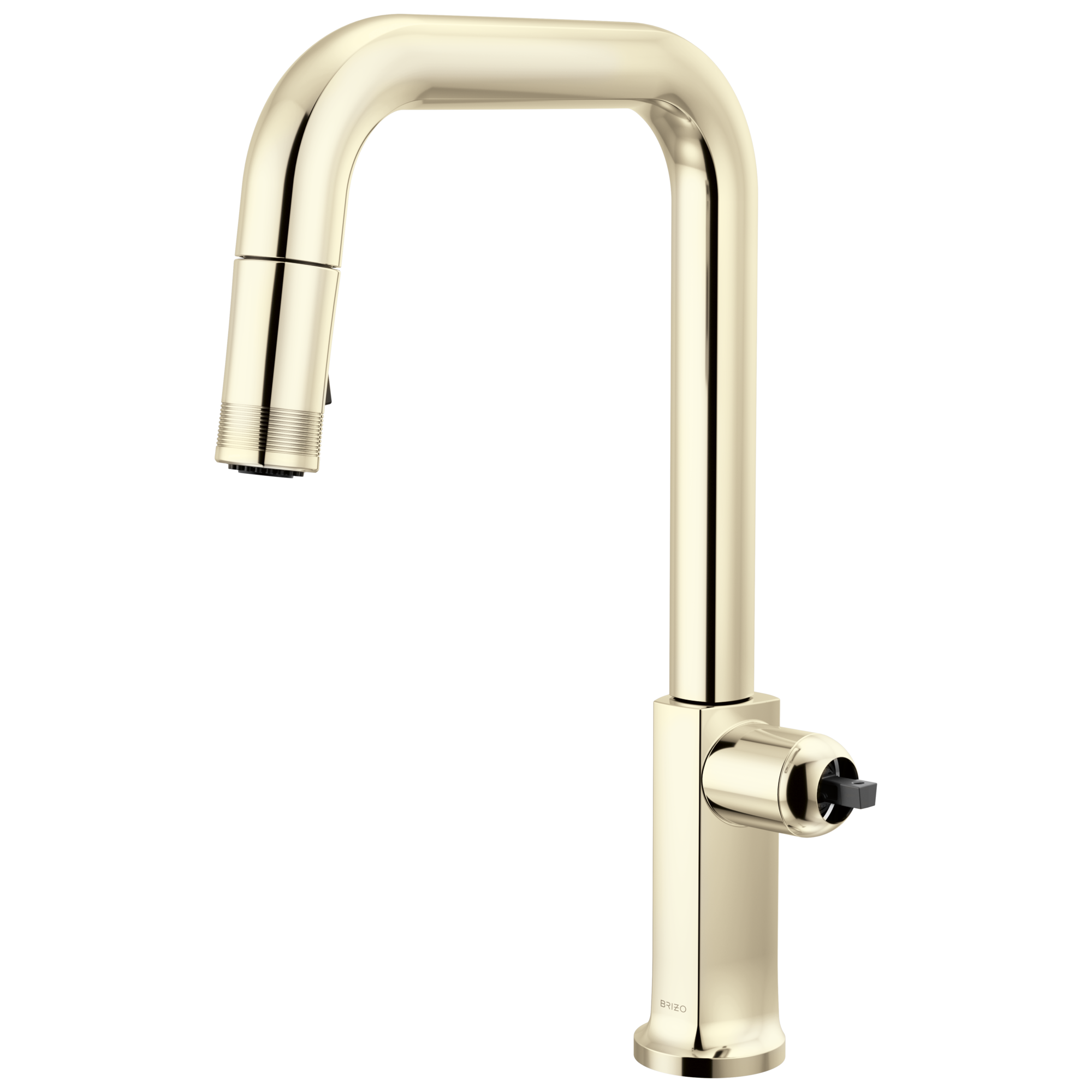 Kintsu Pull-Down Faucet with Square Spout - Less Handle