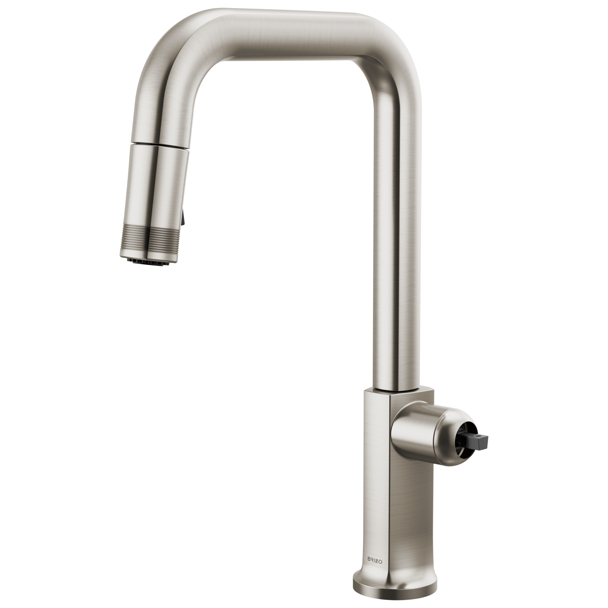 Kintsu Pull-Down Faucet with Square Spout - Less Handle