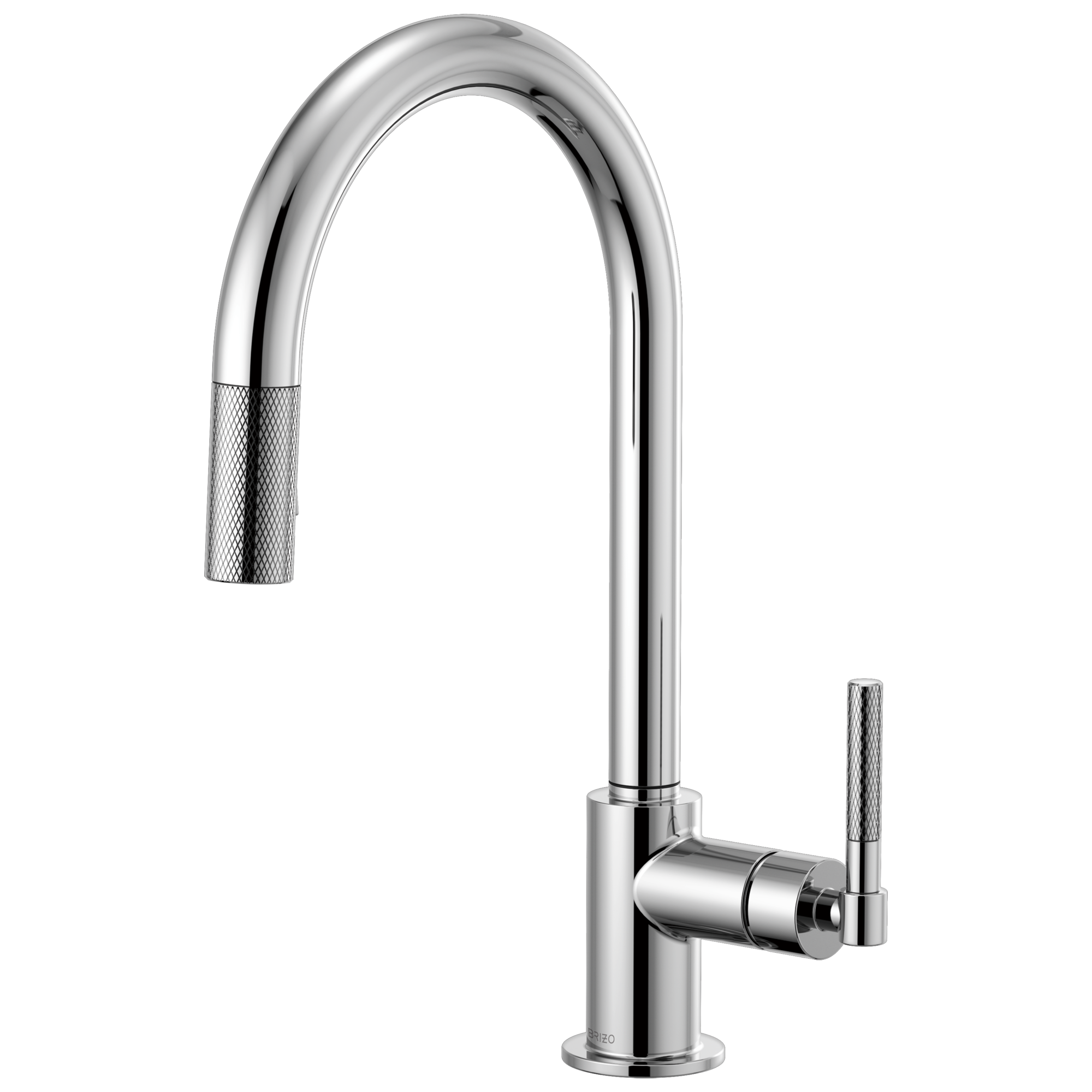 Litze Pull-Down Faucet with Arc Spout and Knurled Handle