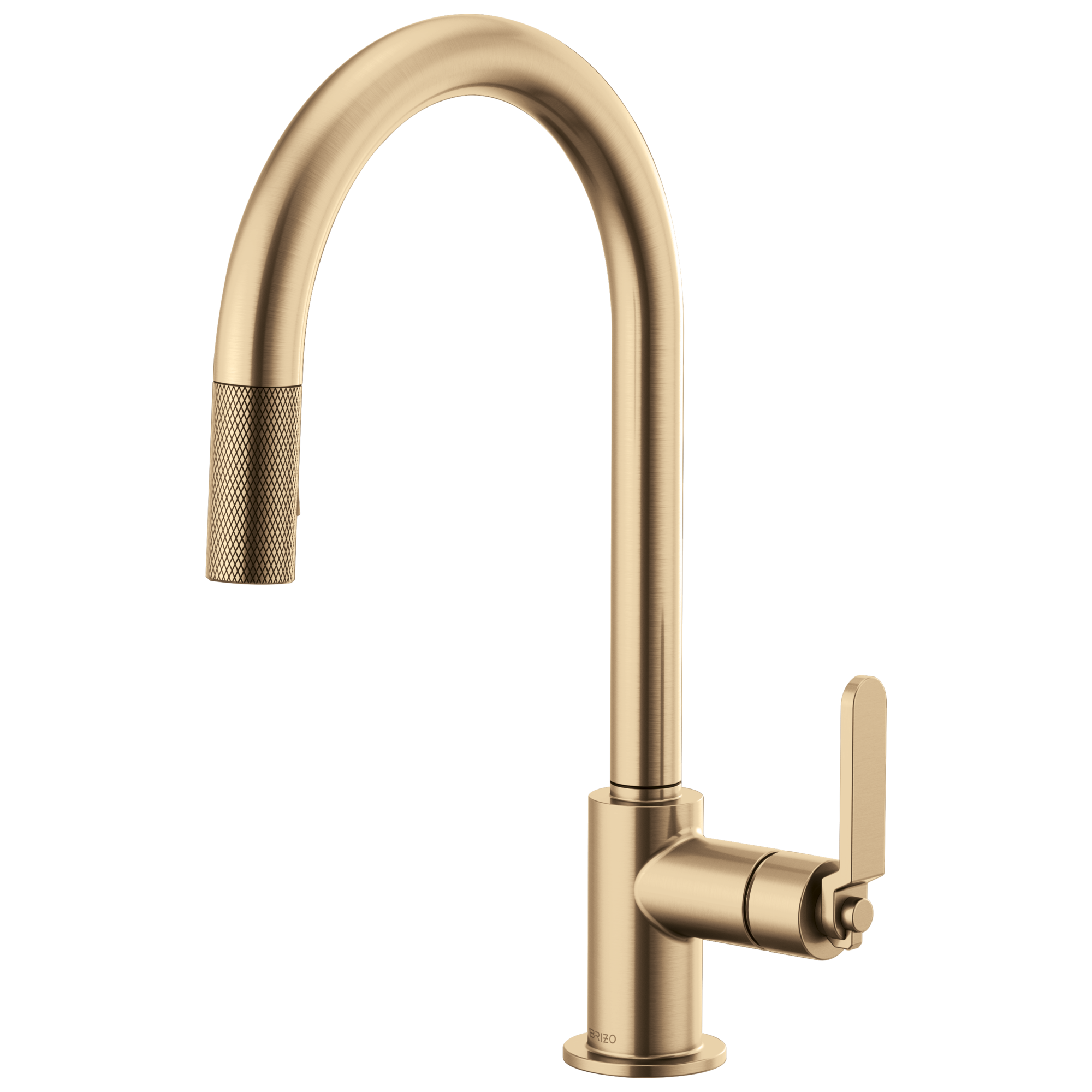 Litze Pull-Down Faucet with Arc Spout and Industrial Handle
