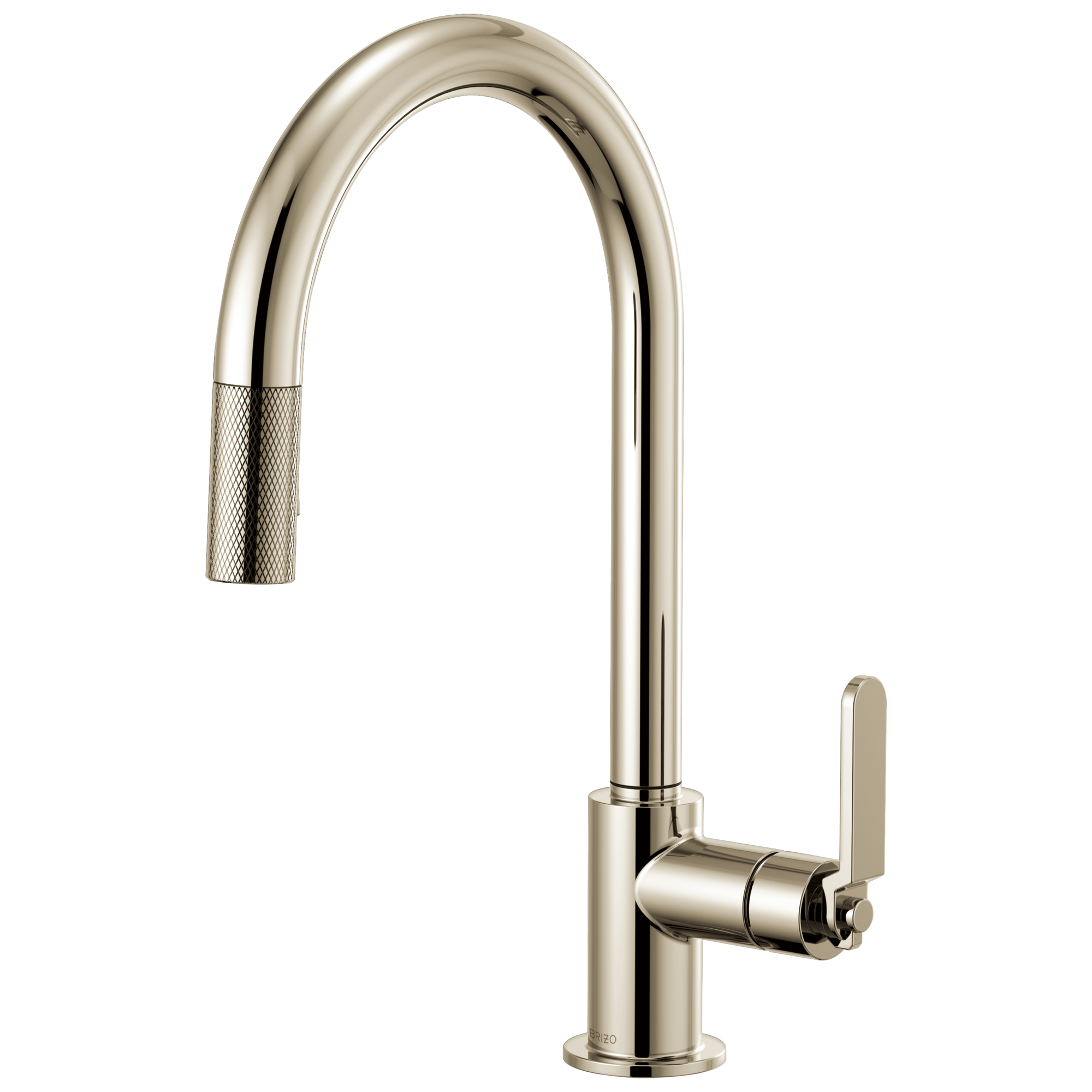 Litze Pull-Down Faucet with Arc Spout and Industrial Handle — image 1