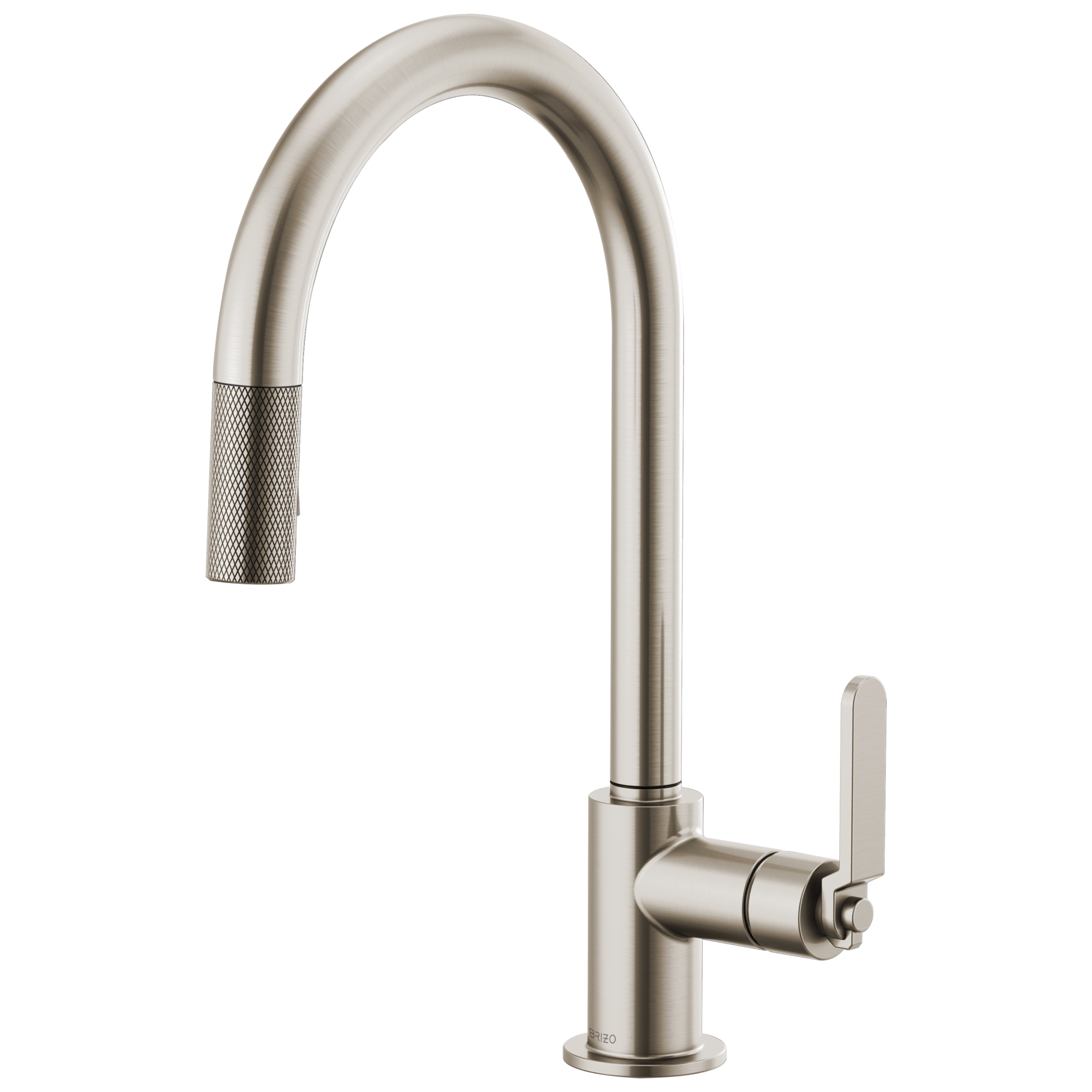 Litze Pull-Down Faucet with Arc Spout and Industrial Handle