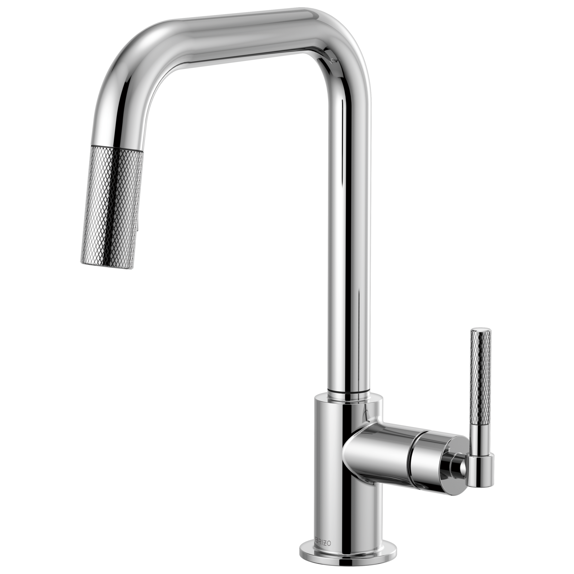 Litze Pull-Down Faucet with Square Spout and Knurled Handle