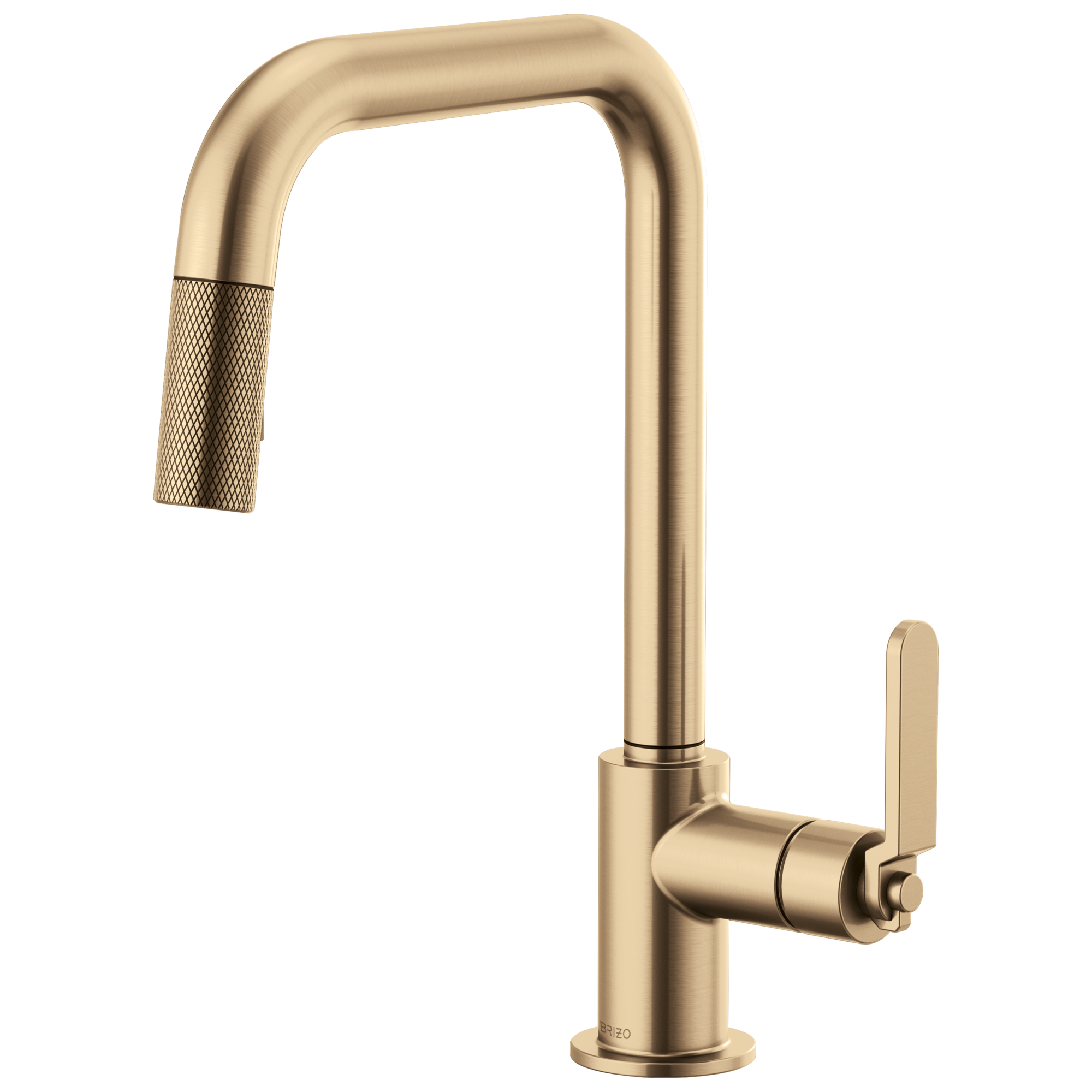 Litze Pull-Down Faucet with Square Spout and Industrial Handle