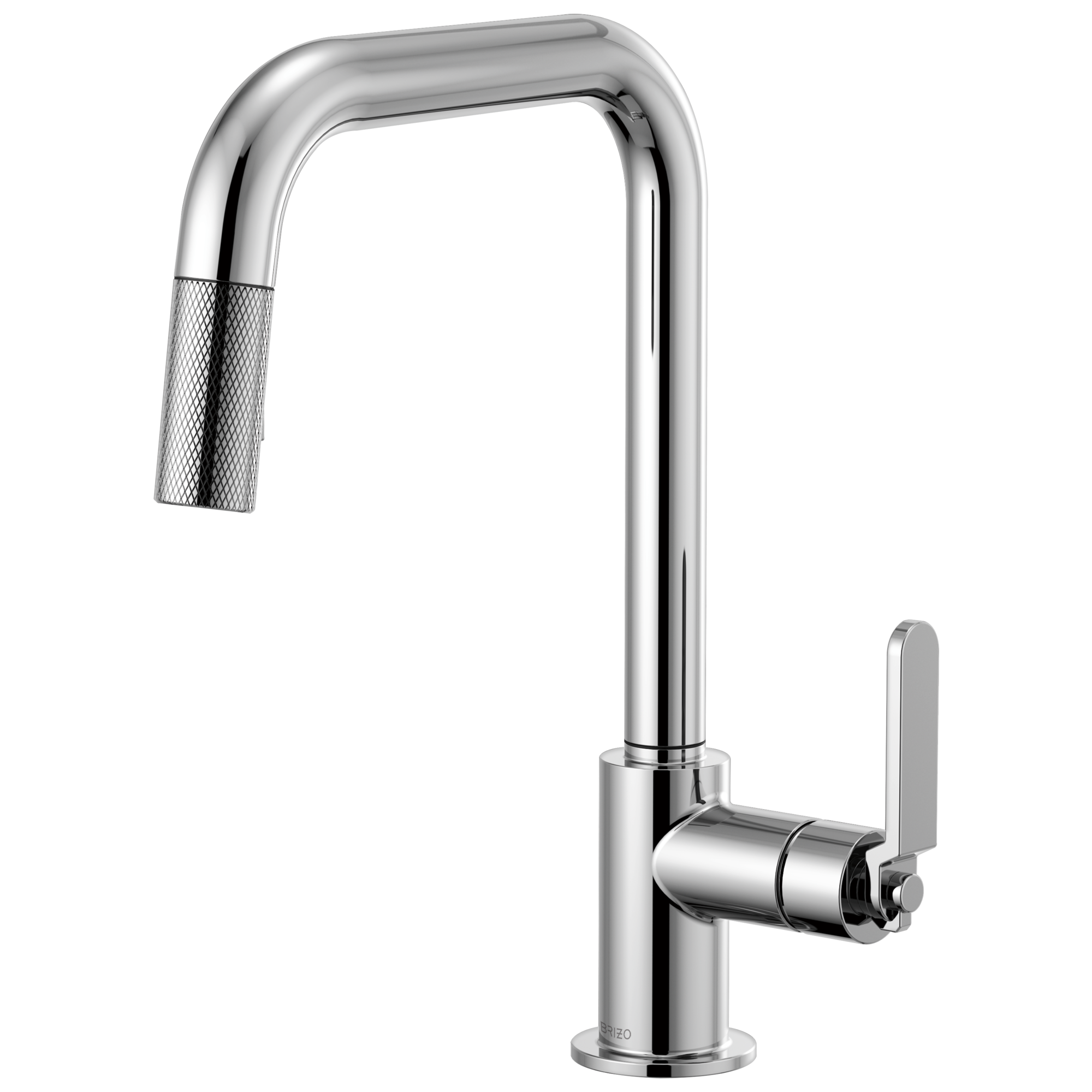 Litze Pull-Down Faucet with Square Spout and Industrial Handle