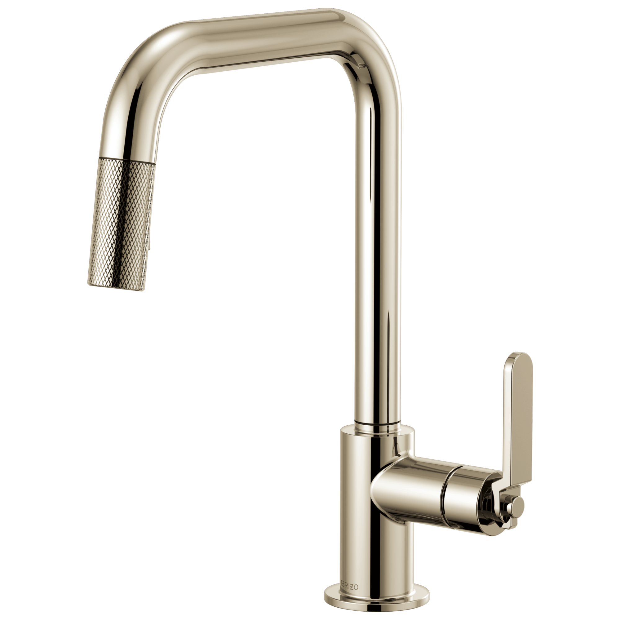 Litze Pull-Down Faucet with Square Spout and Industrial Handle