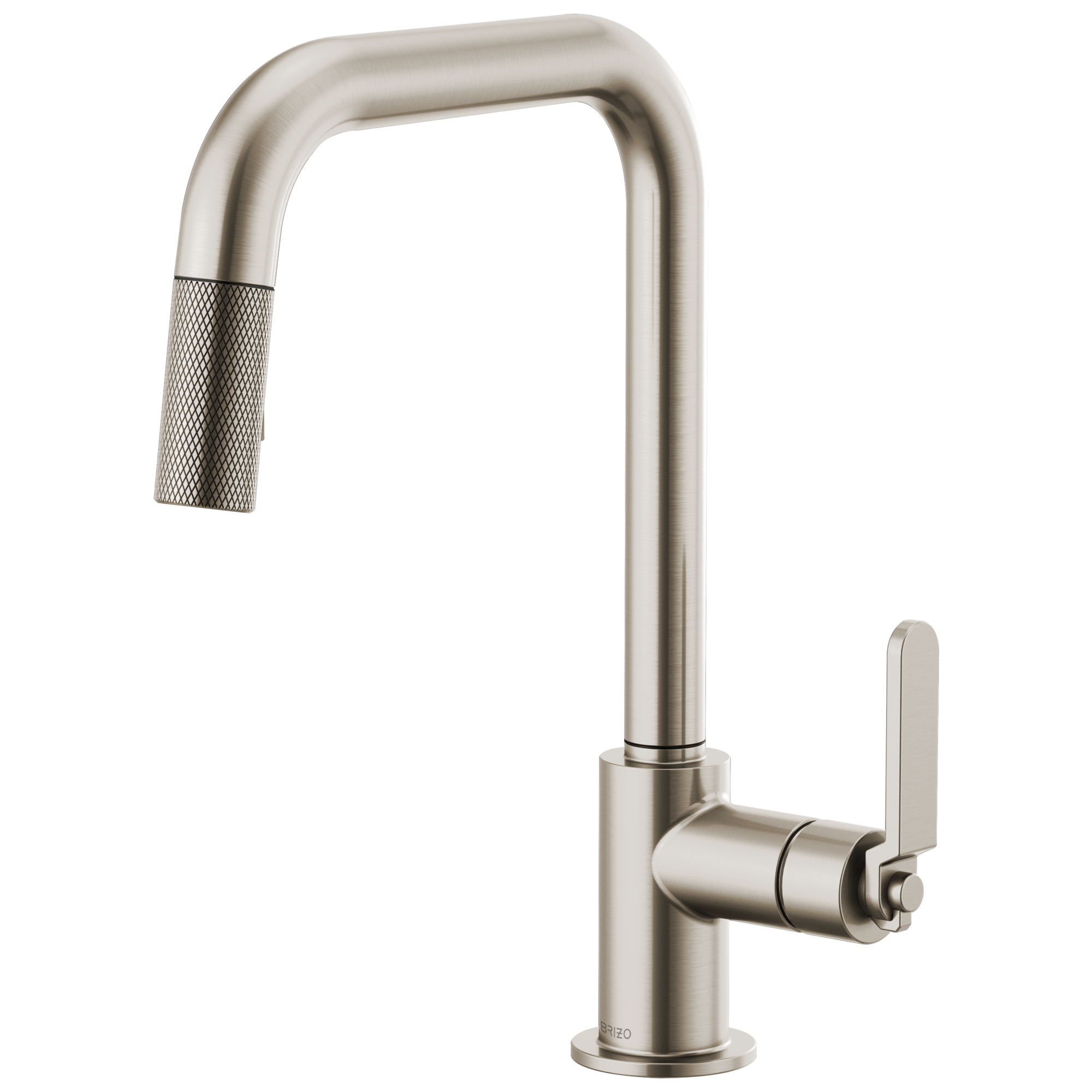 Litze Pull-Down Faucet with Square Spout and Industrial Handle