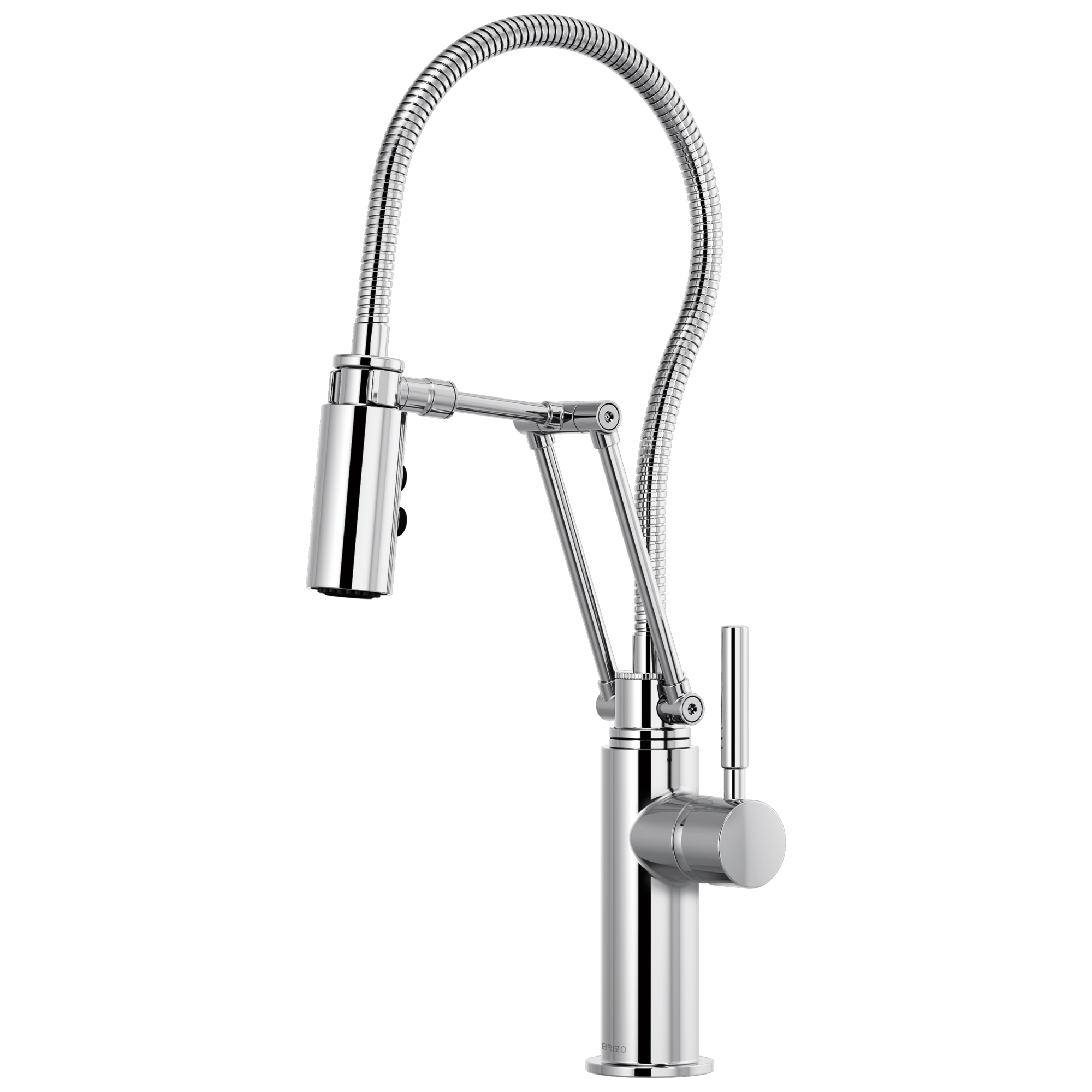 Solna Articulating Faucet With Finished Hose