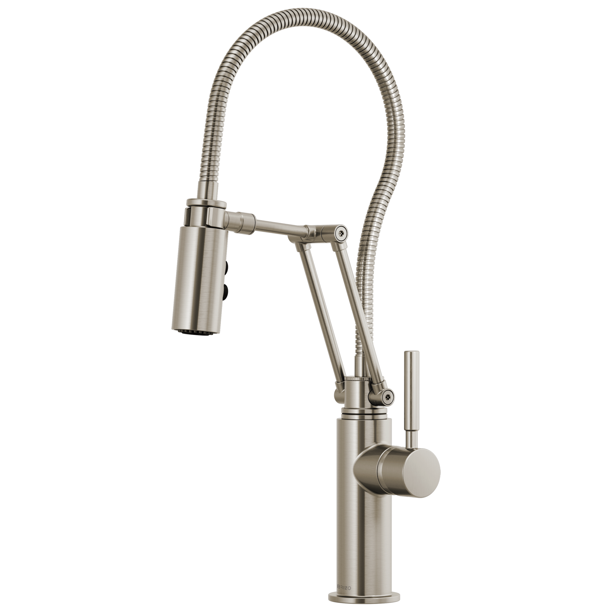 Solna Articulating Faucet With Finished Hose