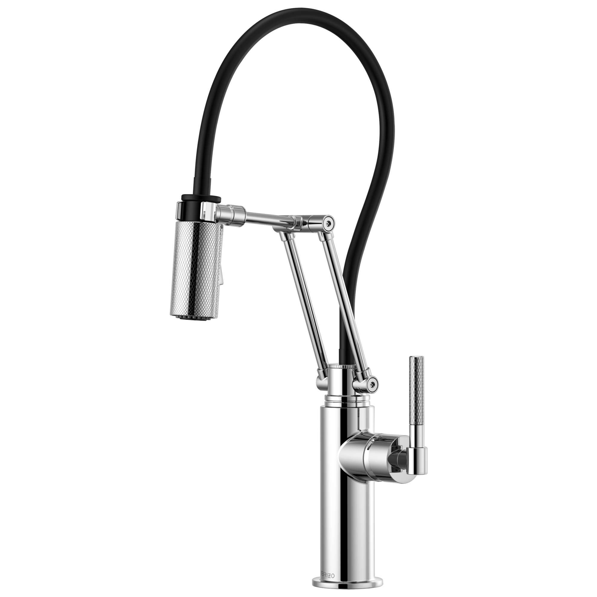 Litze Articulating Faucet with Knurled Handle — image 1