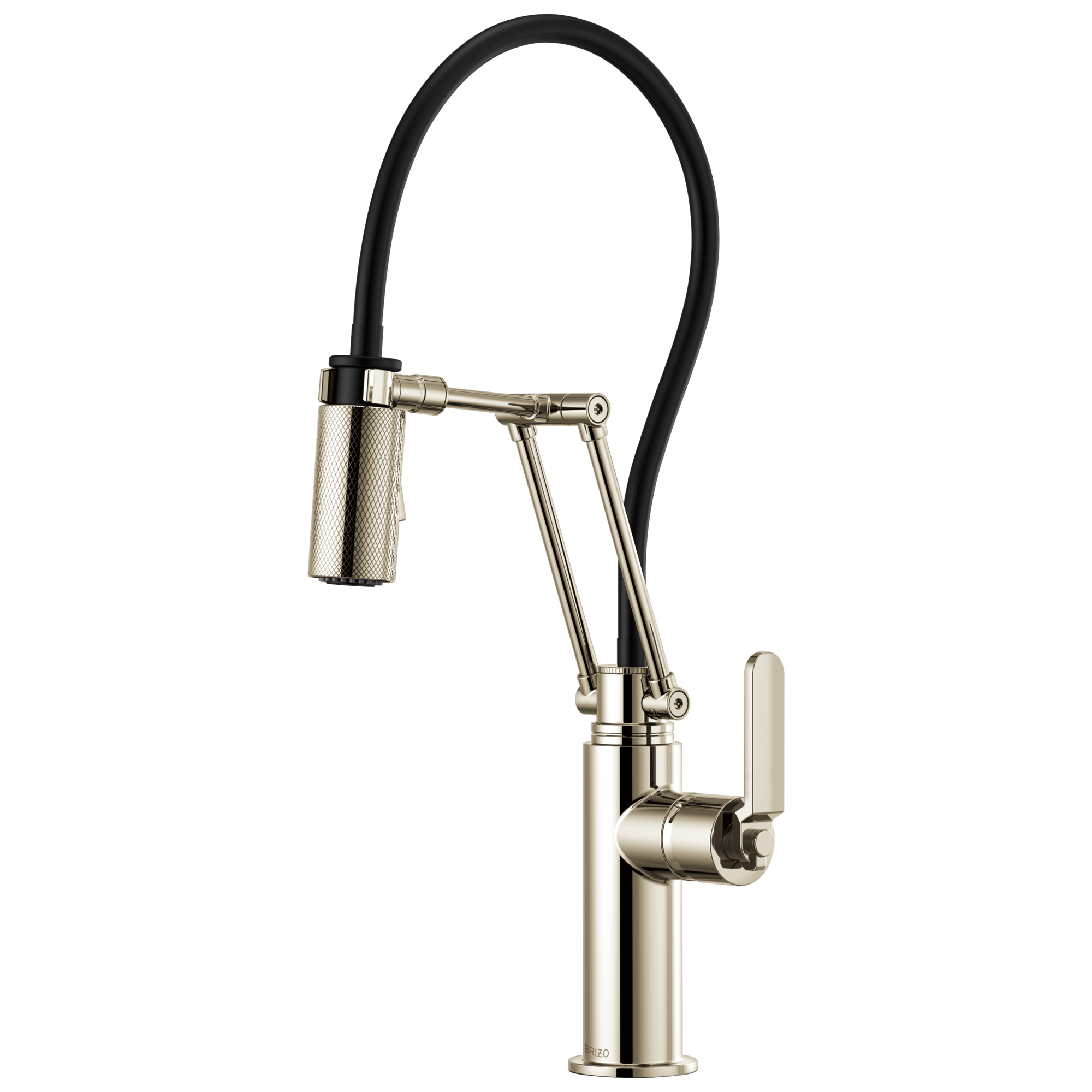 Litze Articulating Faucet with Industrial Handle — image 1
