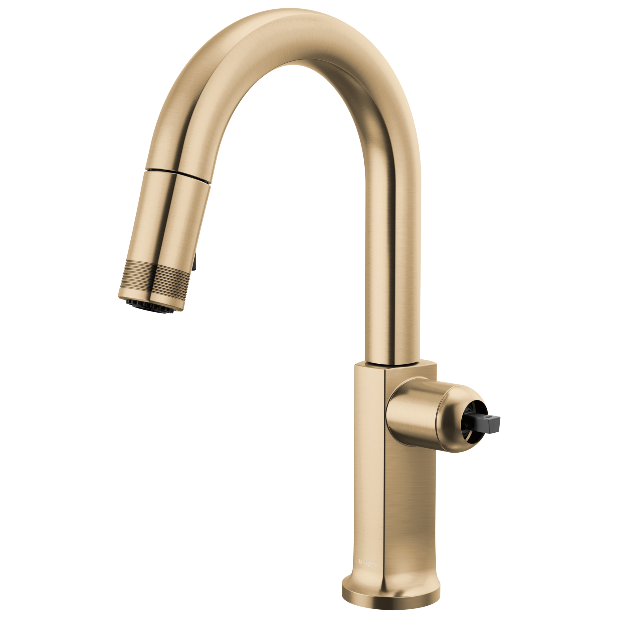 Kintsu Pull-Down Prep Faucet with Arc Spout - Less Handle