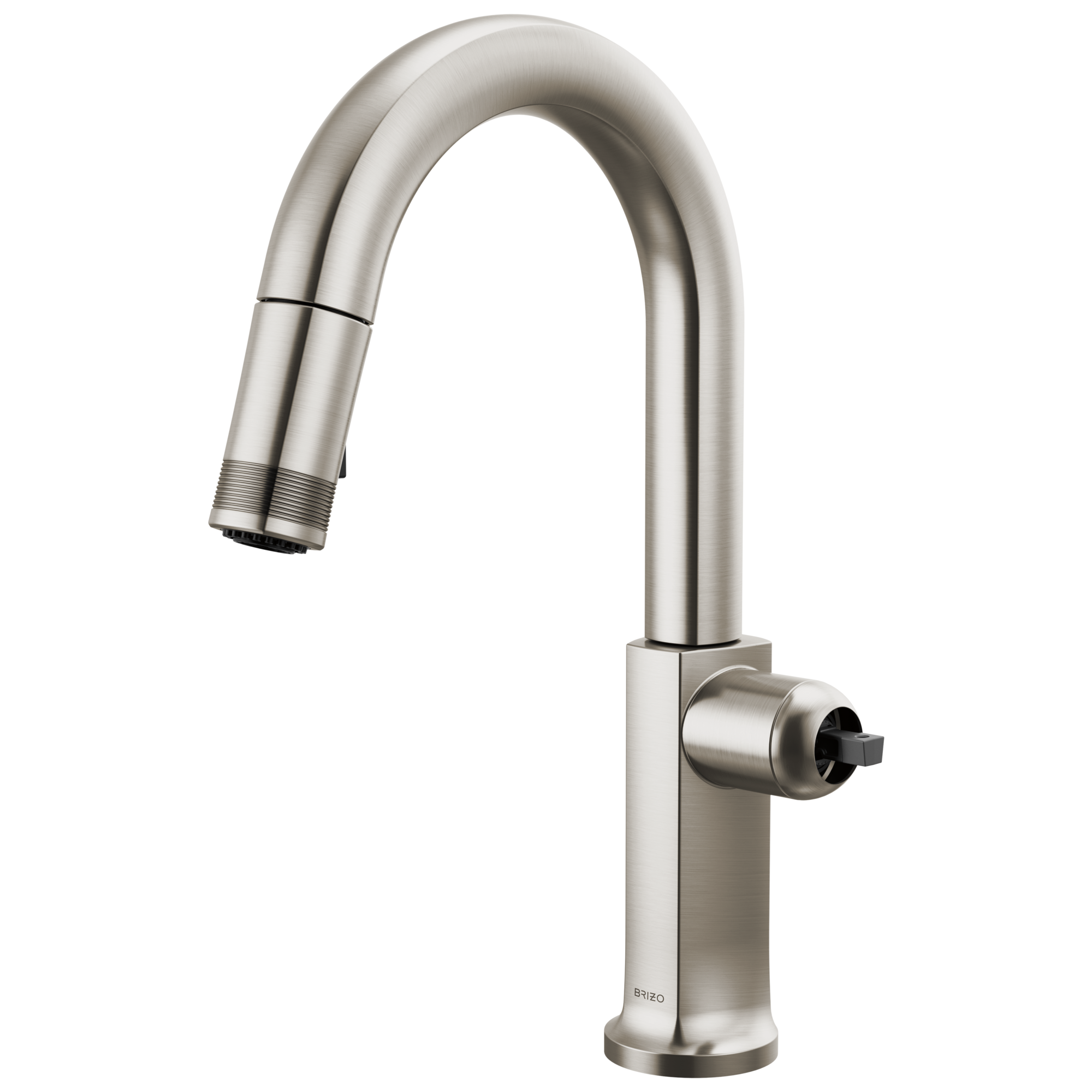 Kintsu Pull-Down Prep Faucet with Arc Spout - Less Handle