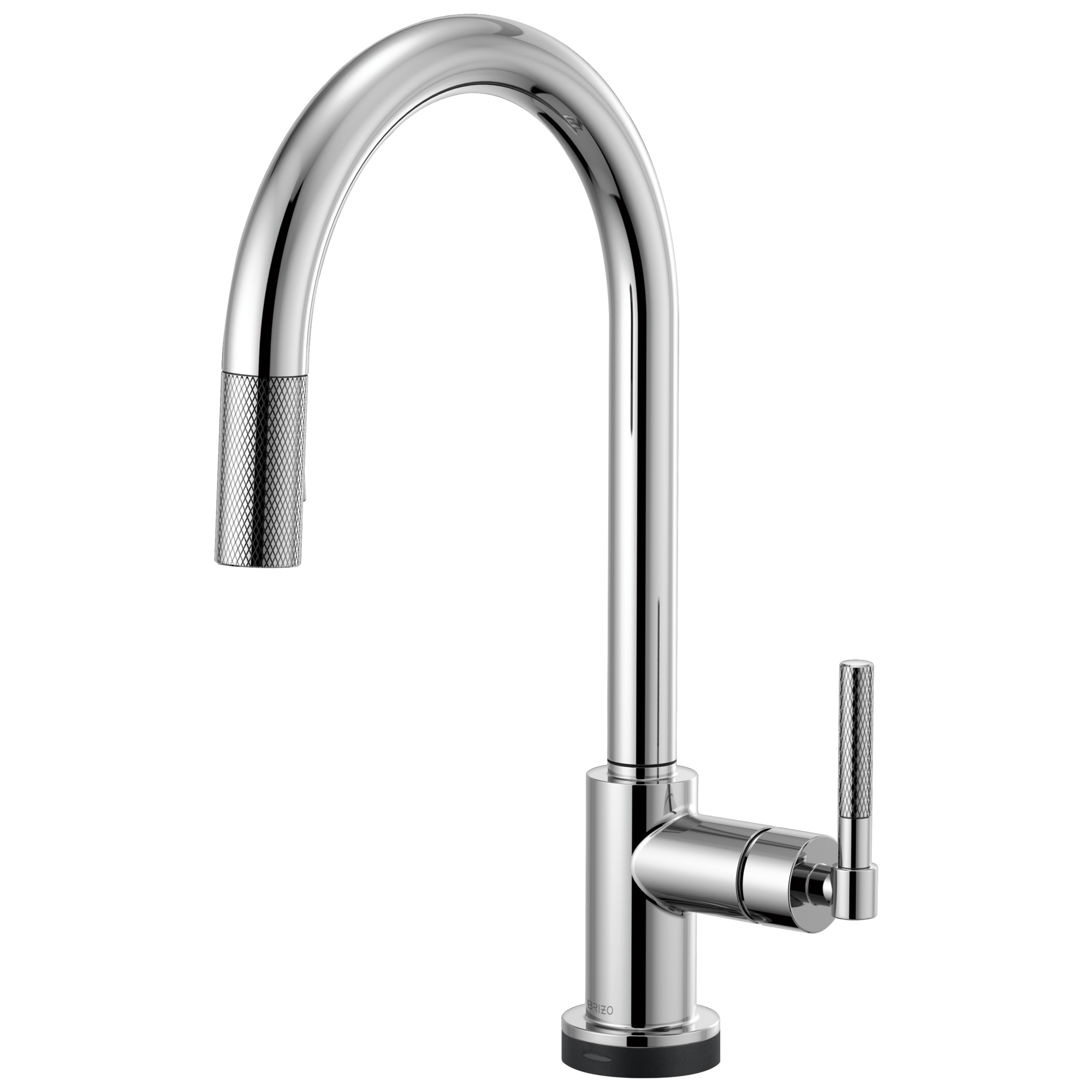 Litze SmartTouch® Pull-Down Kitchen Faucet with Arc Spout and Knurled Handle