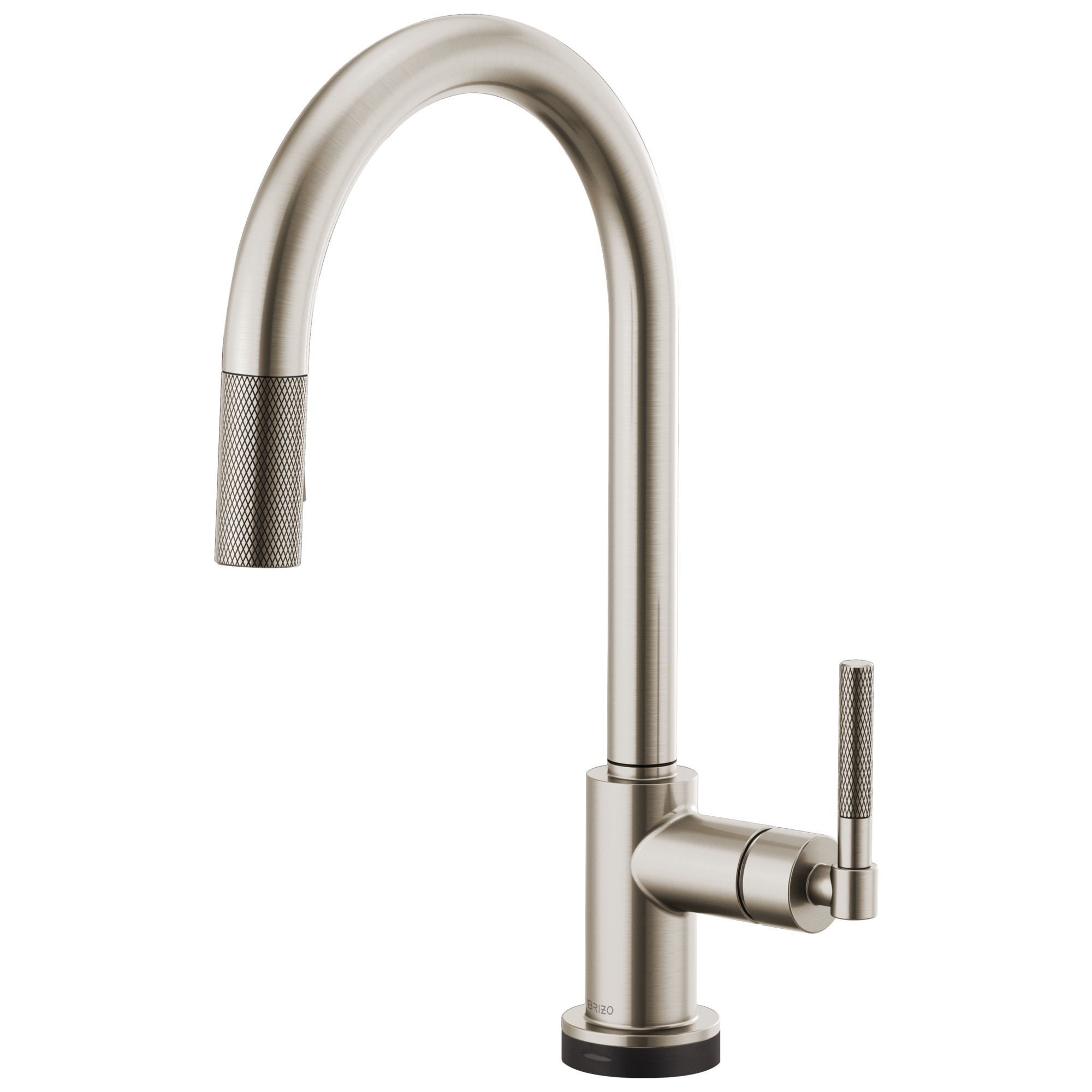 Litze SmartTouch® Pull-Down Kitchen Faucet with Arc Spout and Knurled Handle