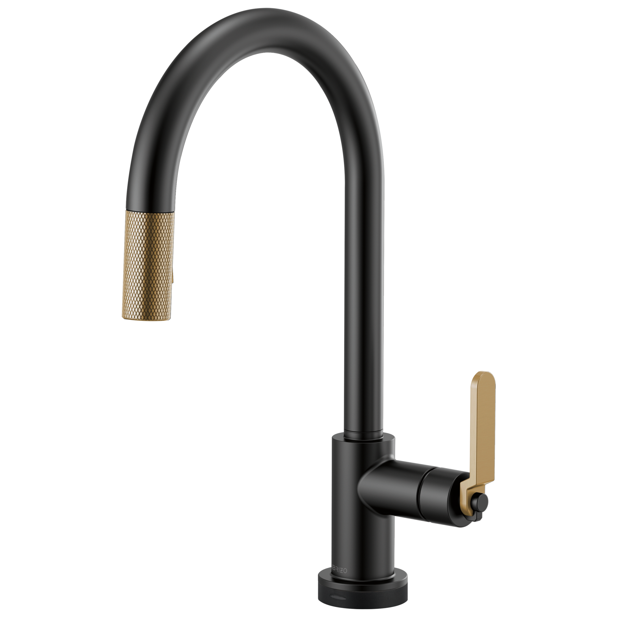 Litze SmartTouch® Pull-Down Kitchen Faucet with Arc Spout and Industrial Handle