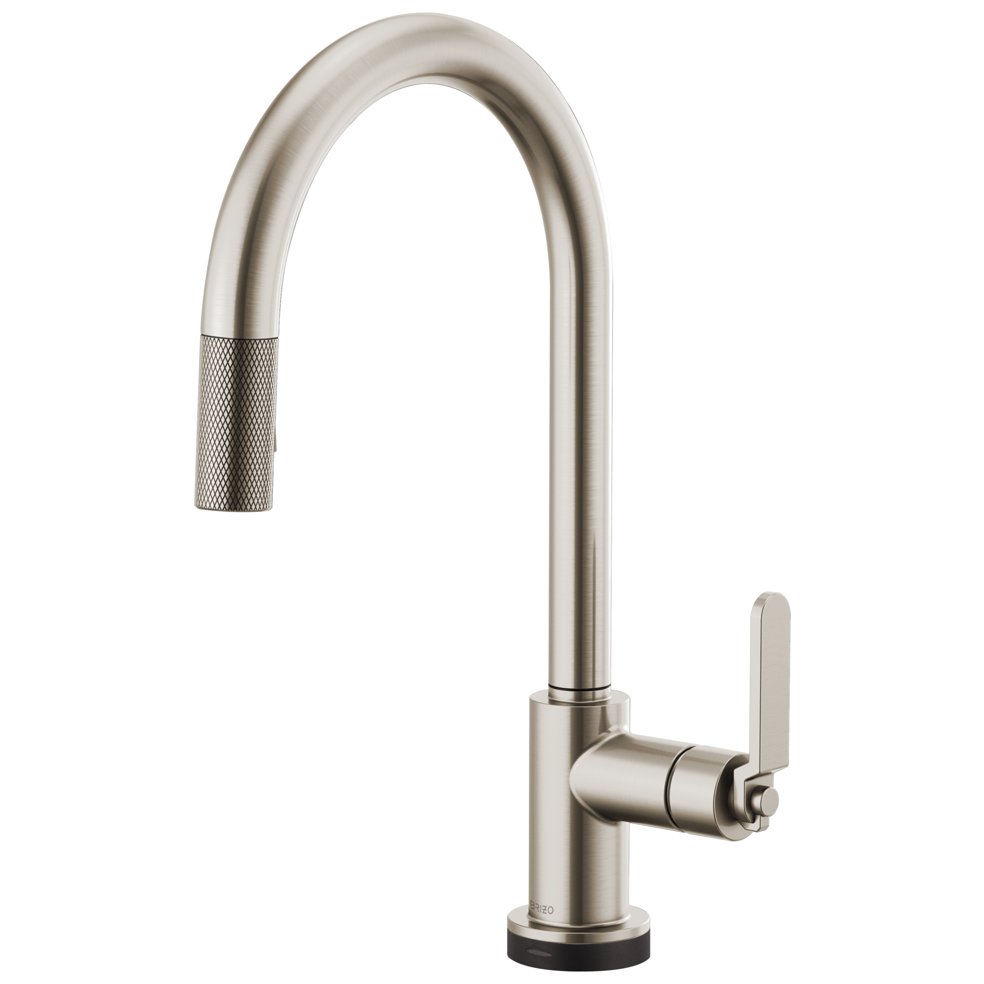 Litze SmartTouch® Pull-Down Kitchen Faucet with Arc Spout and Industrial Handle