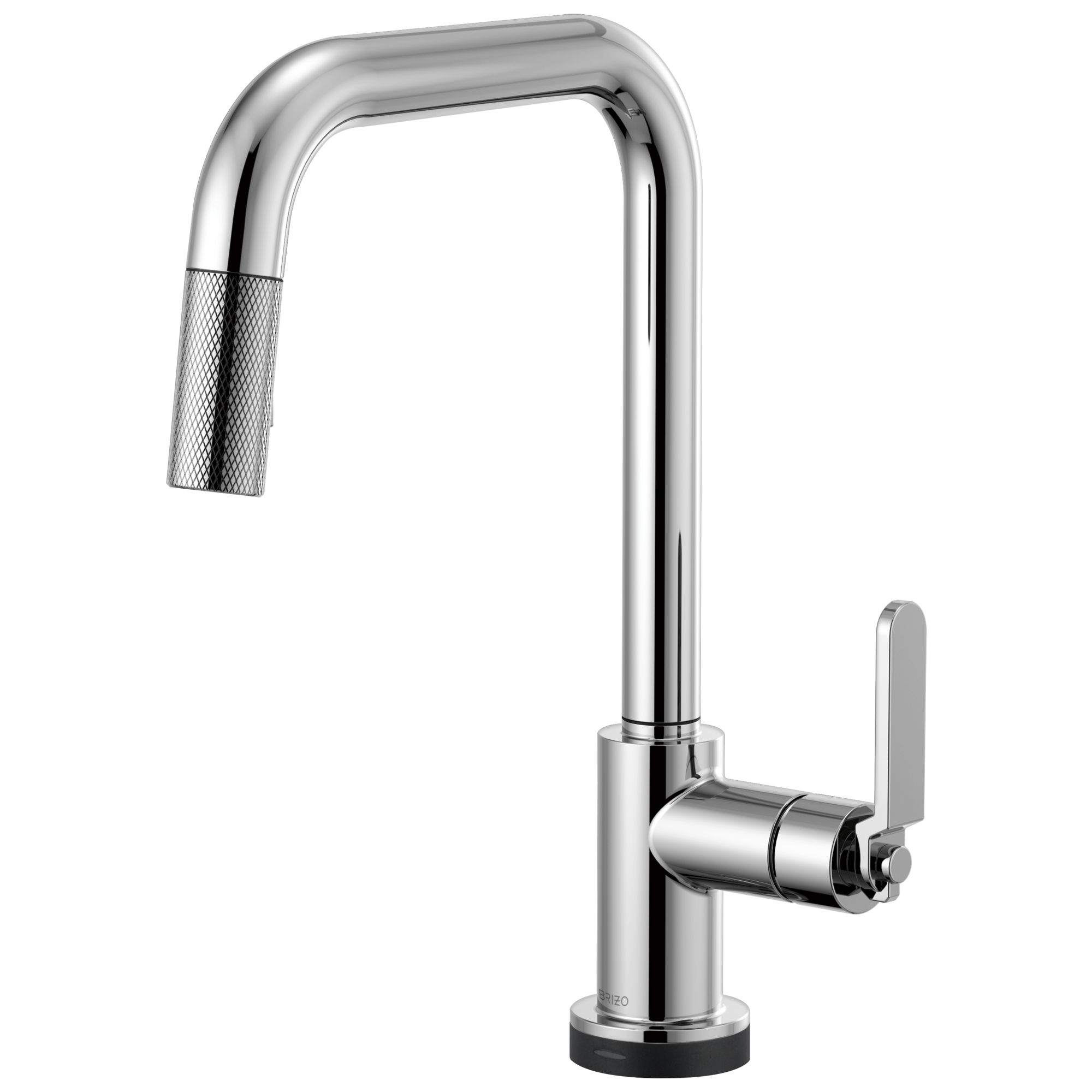 Litze SmartTouch® Pull-Down Kitchen Faucet with Square Spout and Industrial Handle