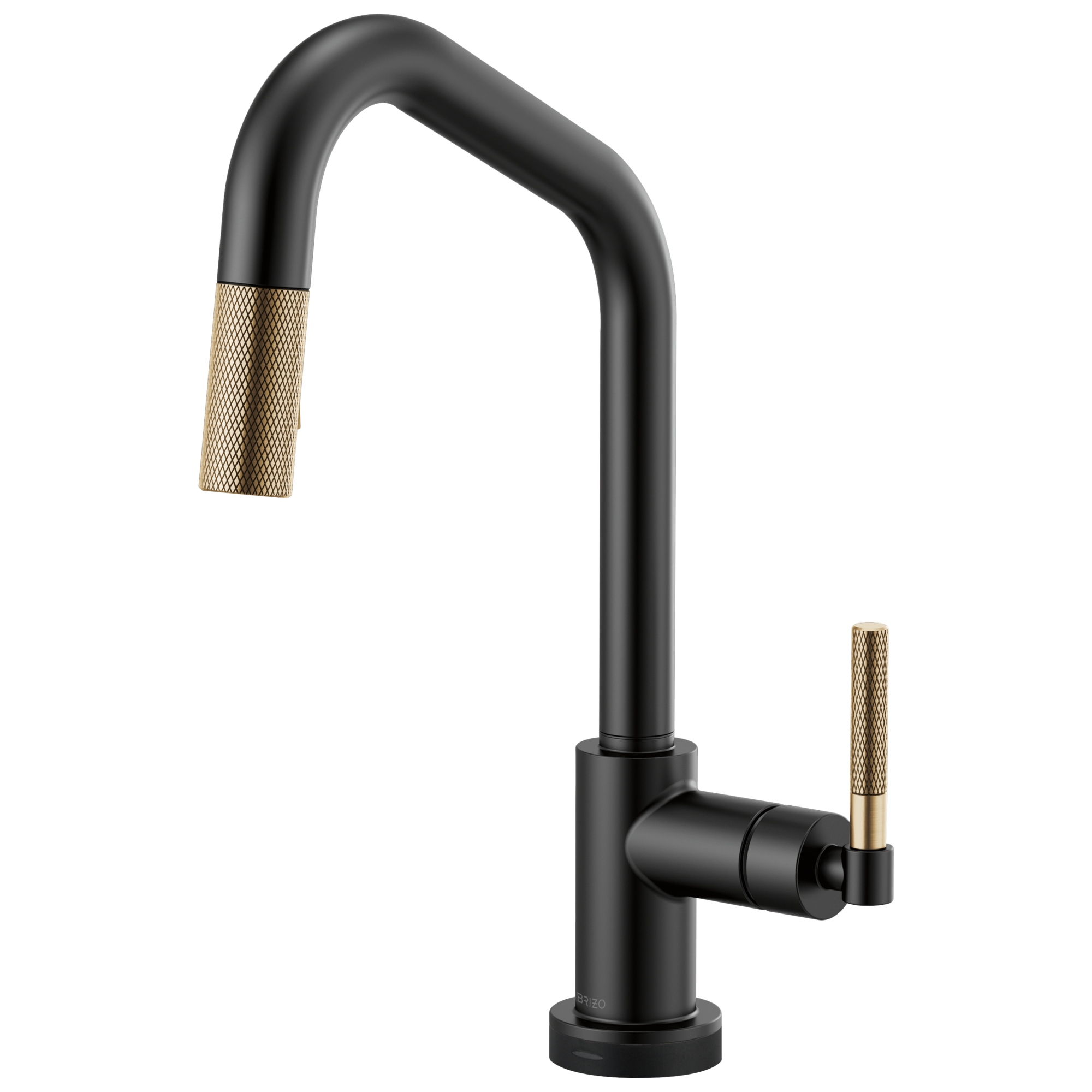 Litze SmartTouch® Pull-Down Kitchen Faucet with Angled Spout and Knurled Handle — image 1