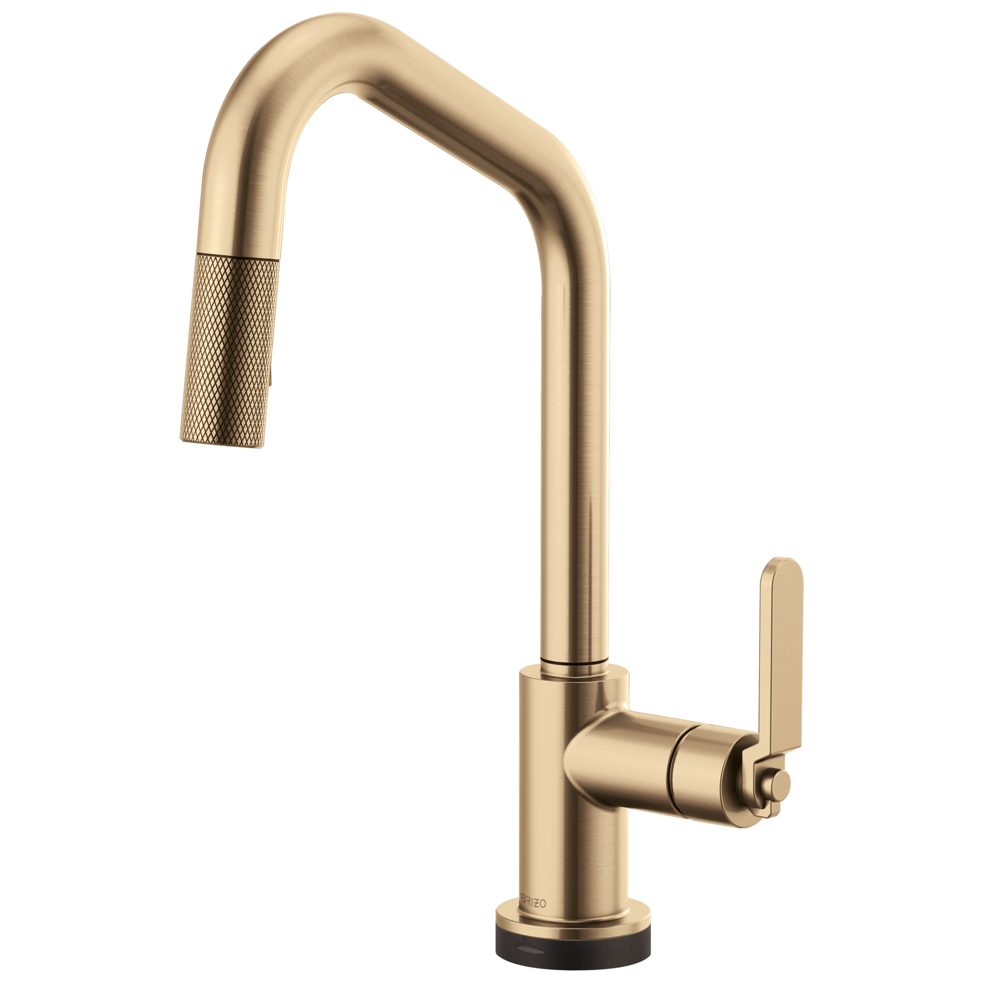 Litze SmartTouch® Pull-Down Kitchen Faucet with Angled Spout and Industrial Handle