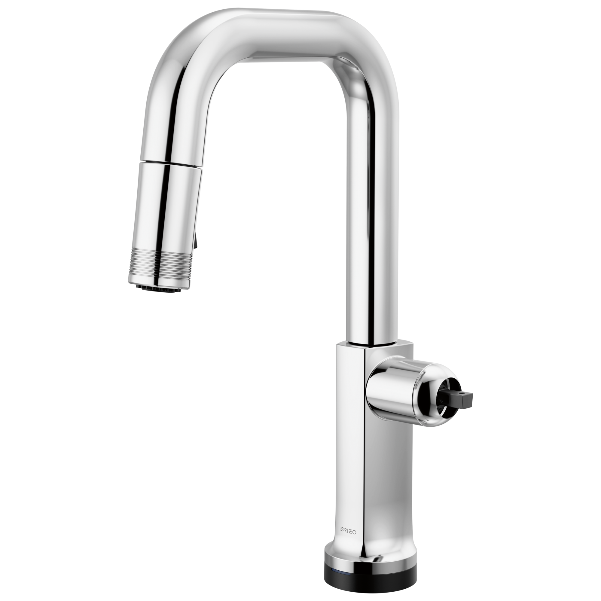 Kintsu SmartTouch® Pull-Down Prep Faucet with Square Spout - Less Handle