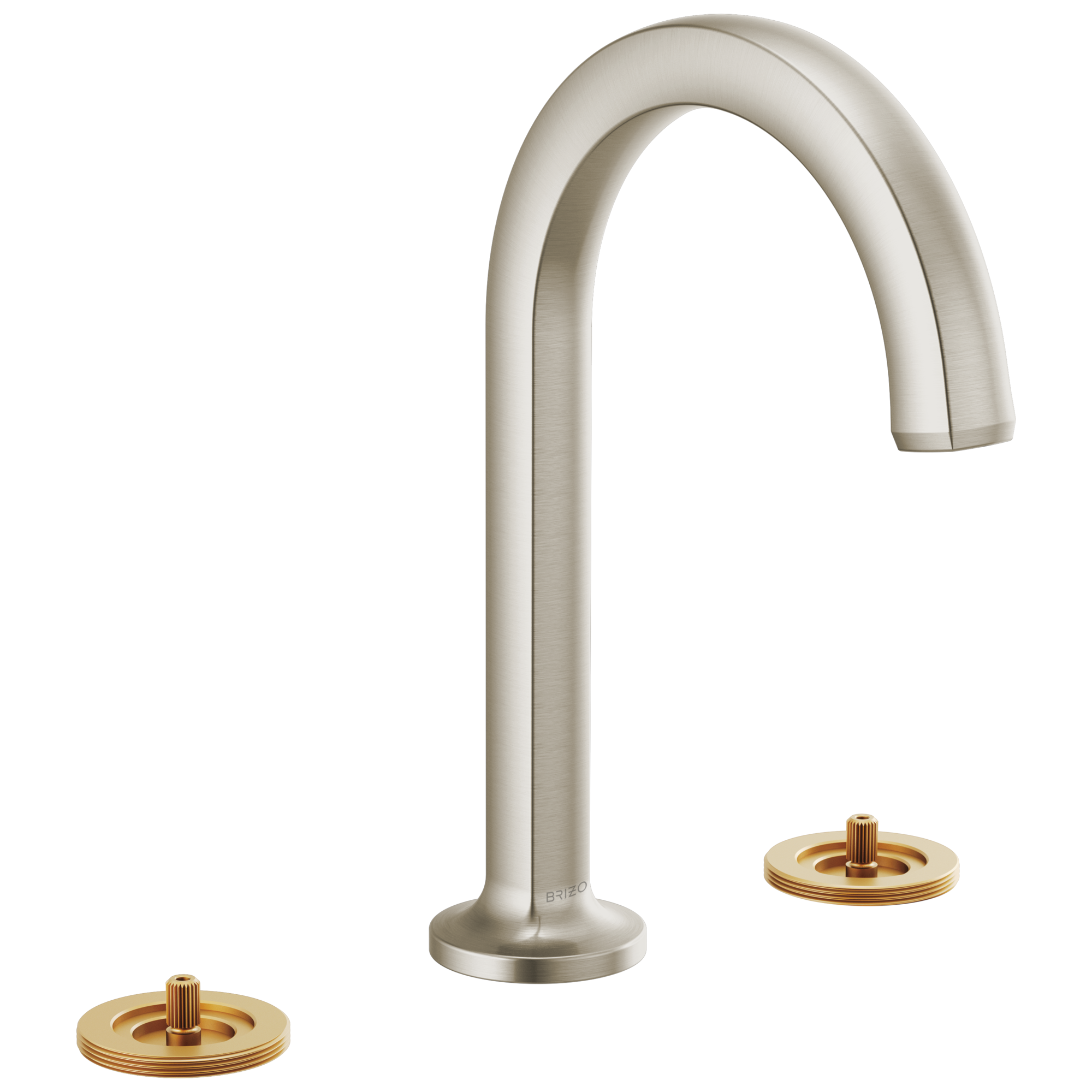 Kintsu Widespread Lavatory Faucet with Arc Spout - Less Handles 1.2 GPM — image 1