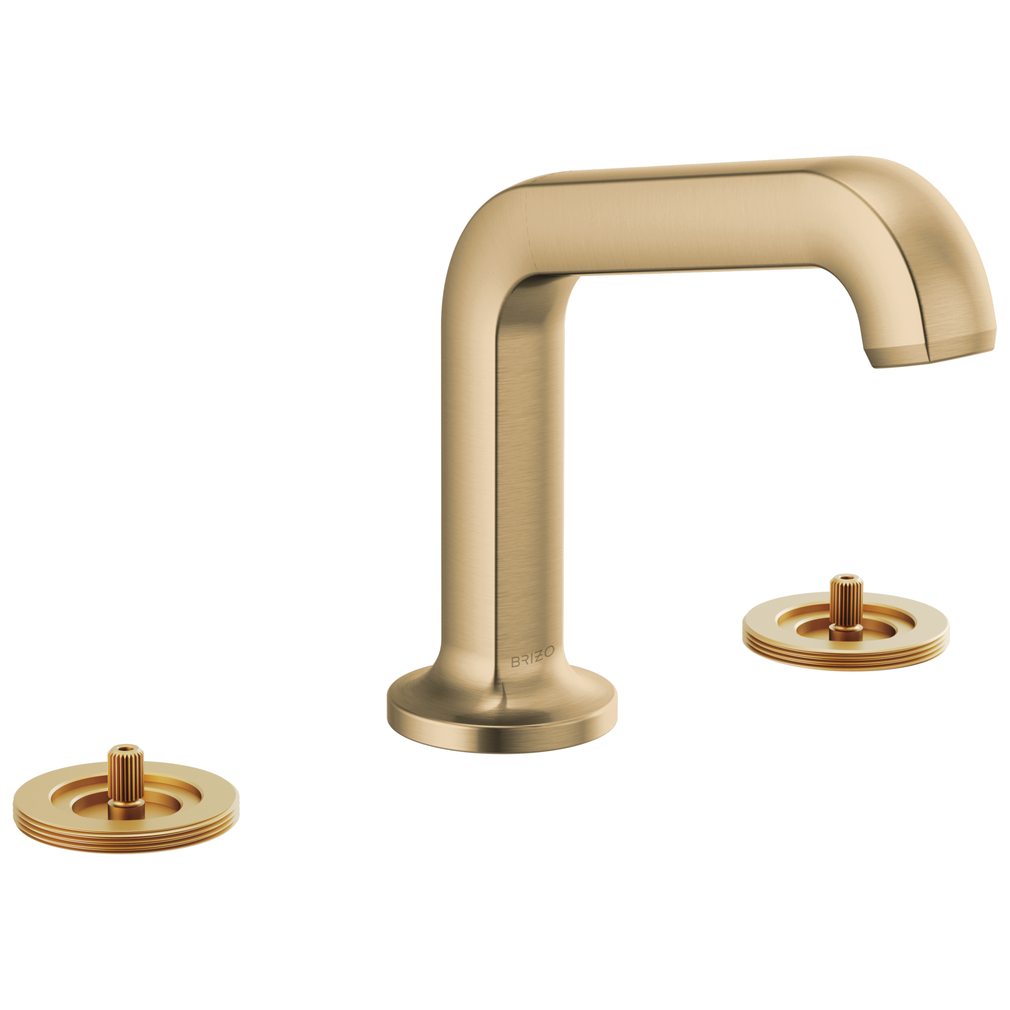 Kintsu Widespread Lavatory Faucet with Angled Spout - Less Handles 1.5 GPM — image 1
