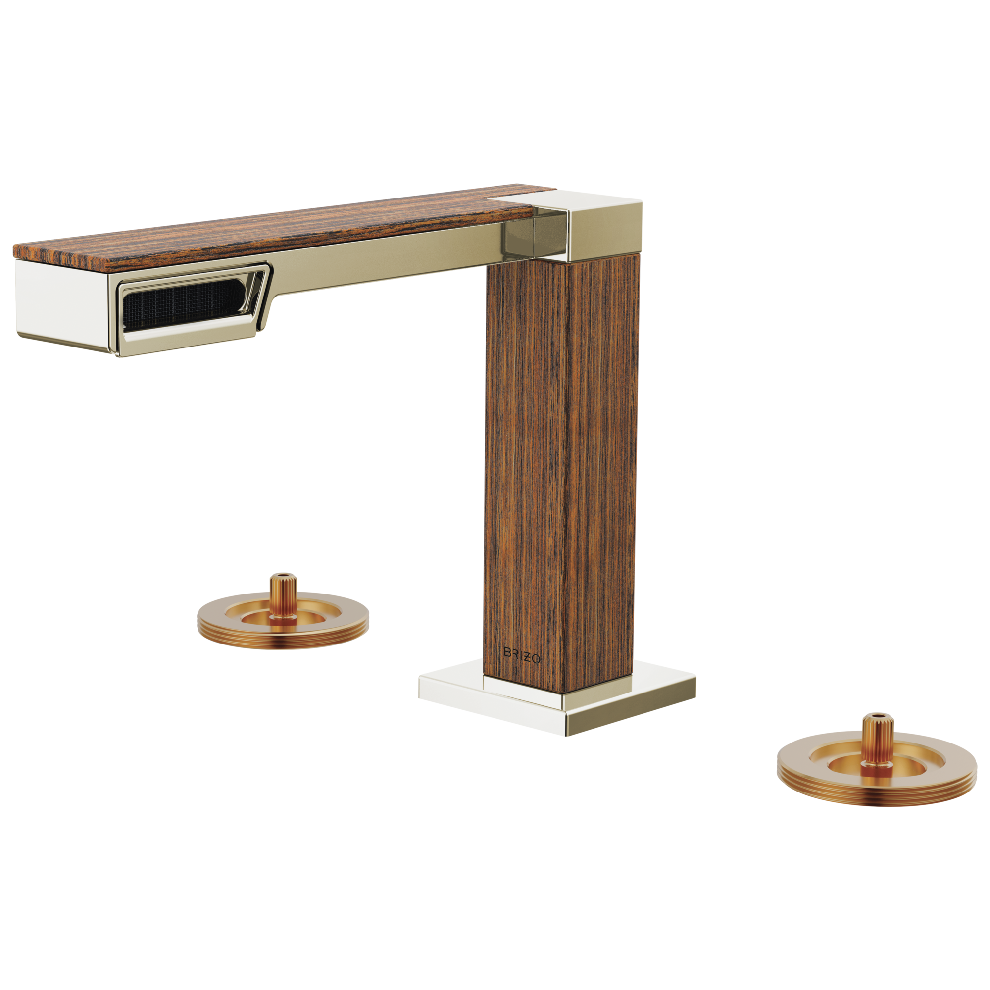 Frank Lloyd Wright Bath Collection by Brizo Widespread Lavatory Faucet - Less Handles